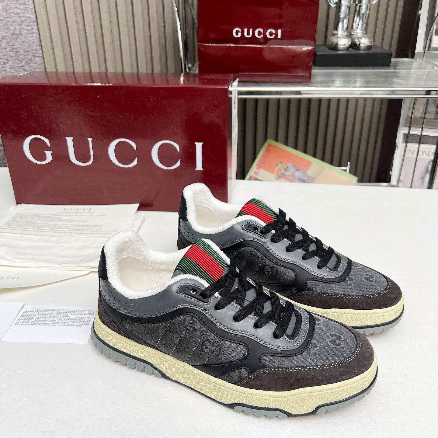 Gucci Re-Web Sneakers - DesignerGu