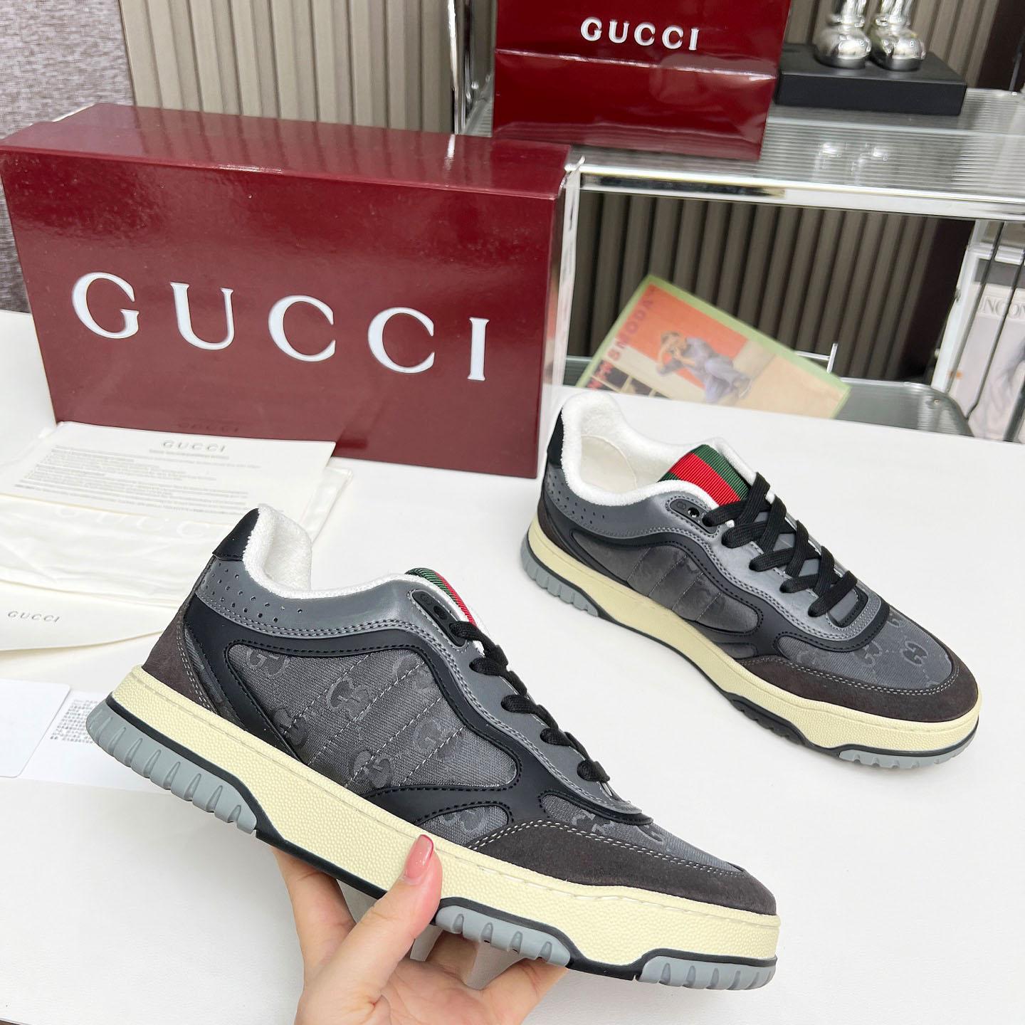 Gucci Re-Web Sneakers - DesignerGu