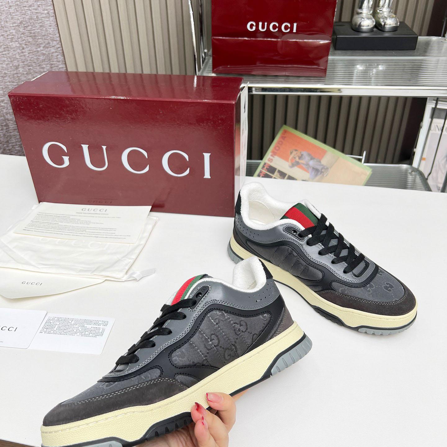 Gucci Re-Web Sneakers - DesignerGu