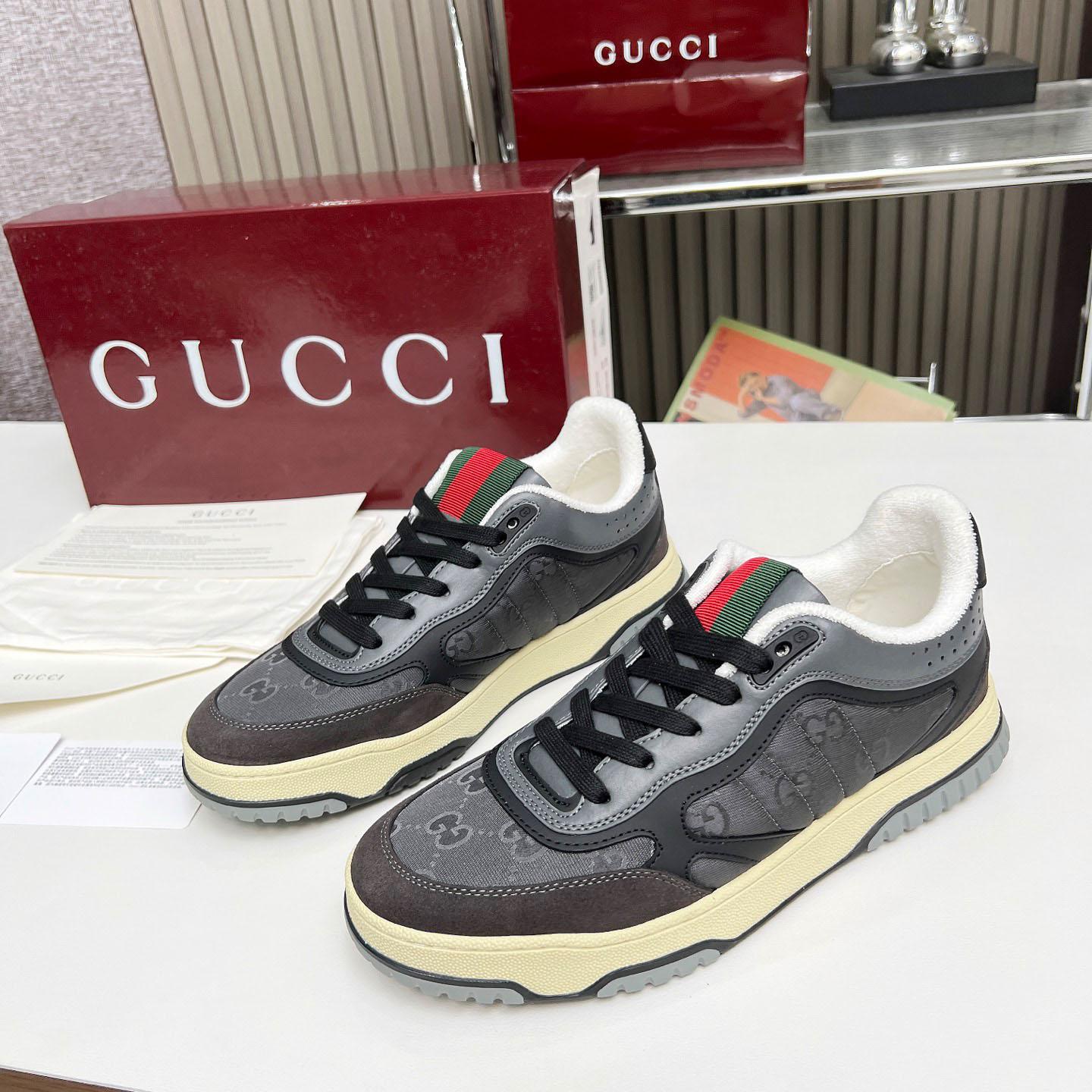 Gucci Re-Web Sneakers - DesignerGu
