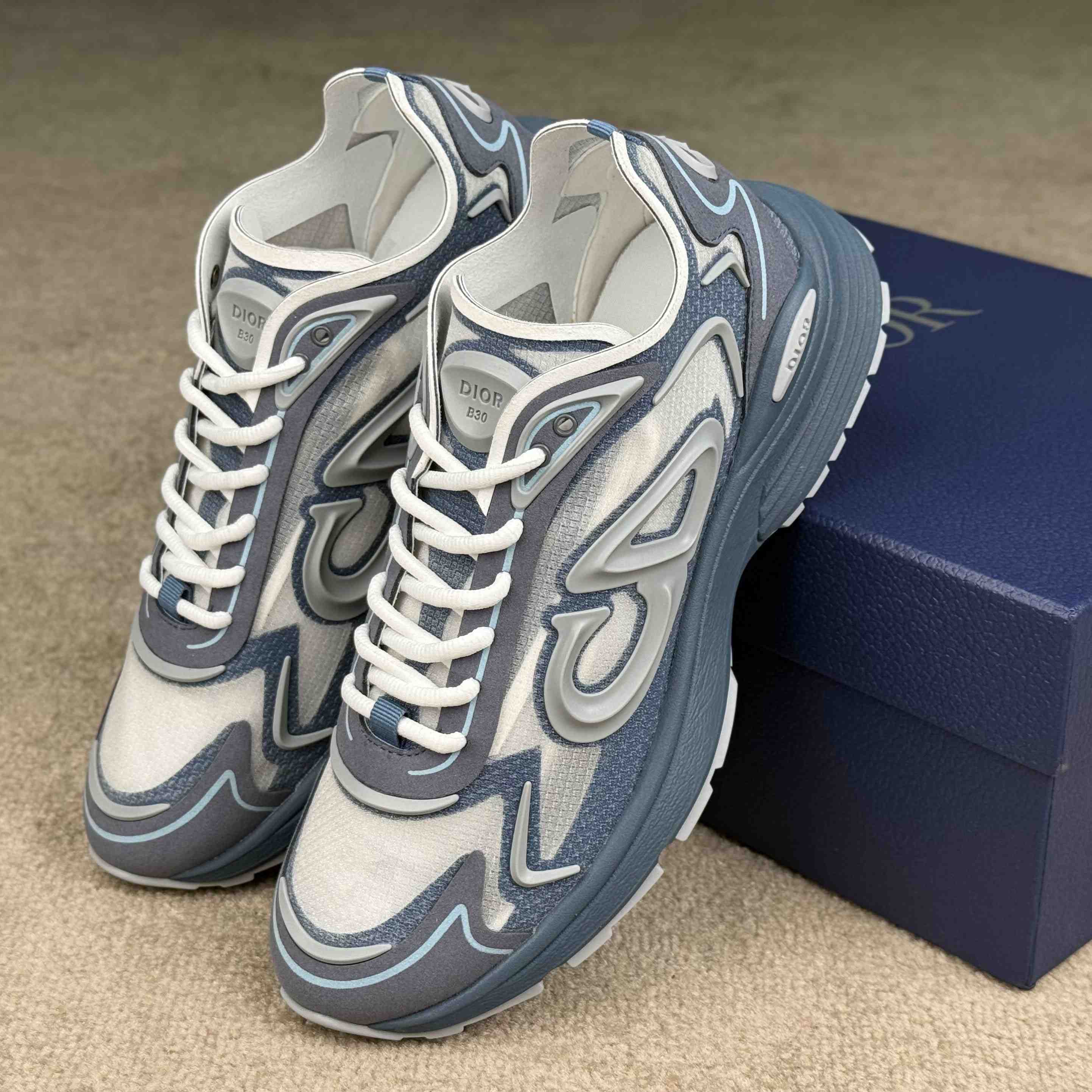 Dior B30 Countdown Tech Sneaker - DesignerGu