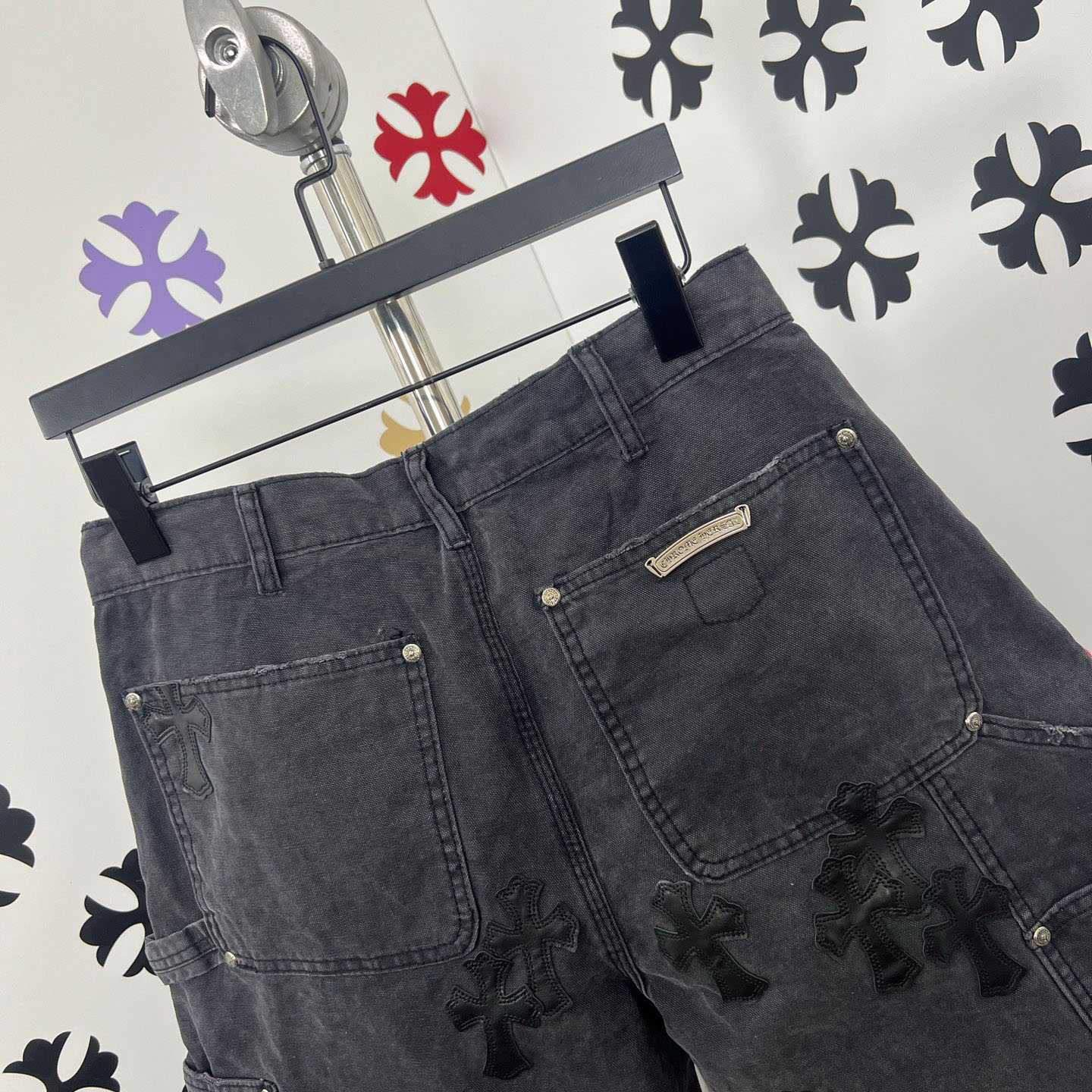 Chrome Hearts Denim Shorts - DesignerGu