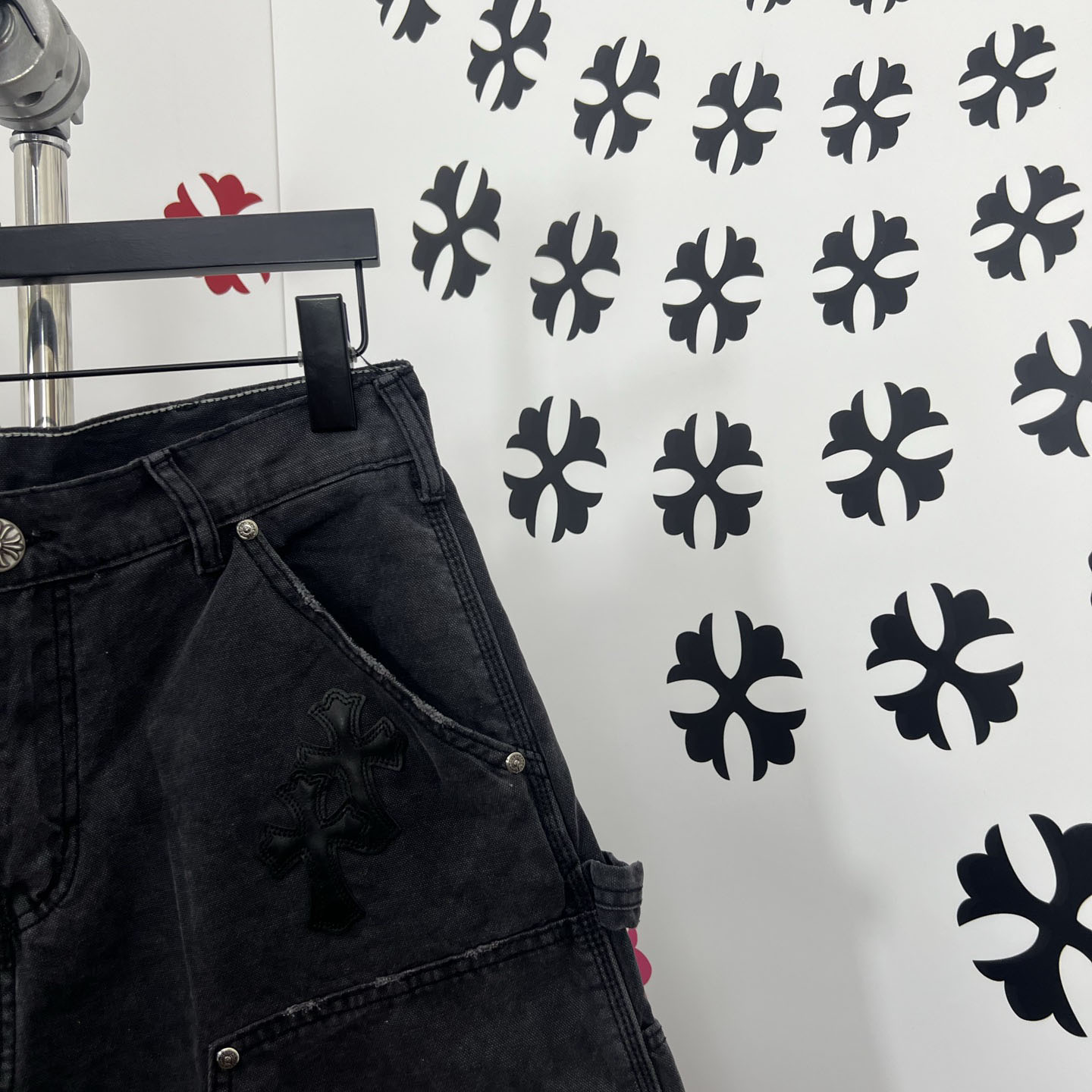 Chrome Hearts Denim Shorts - DesignerGu