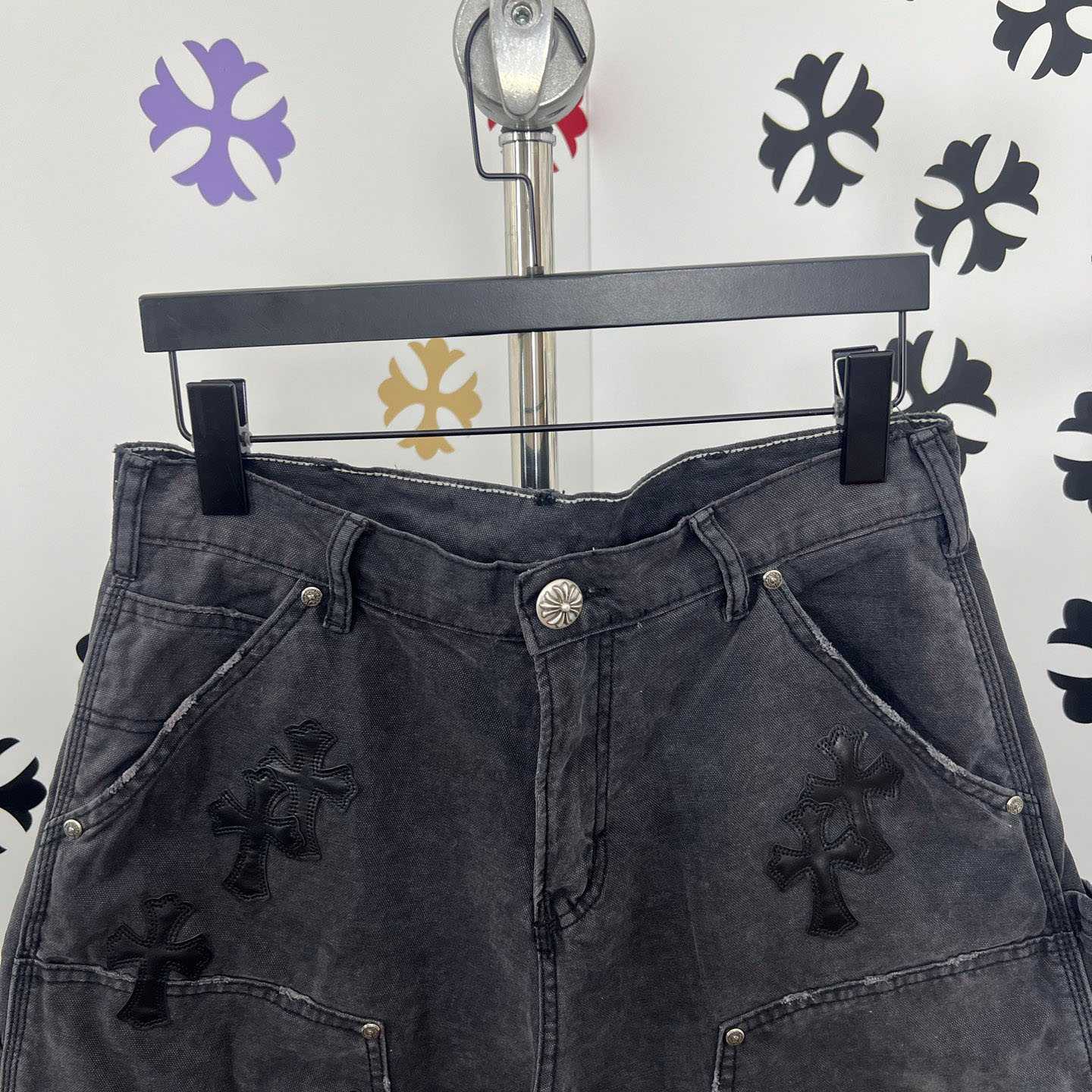 Chrome Hearts Denim Shorts - DesignerGu