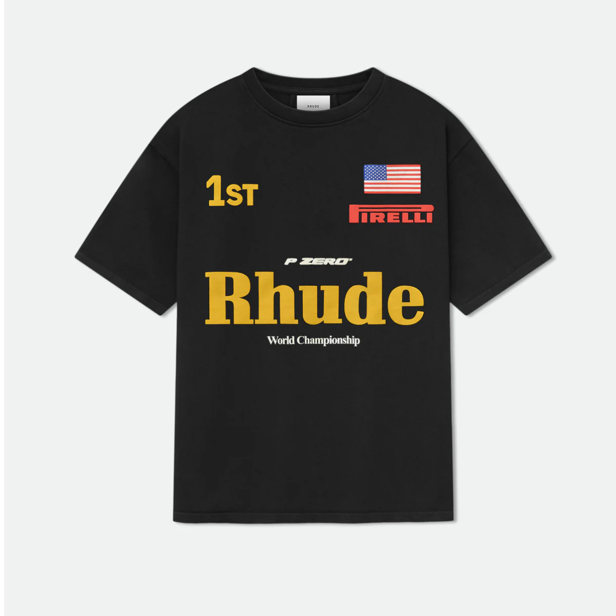 Rhude World Champ Tee - DesignerGu