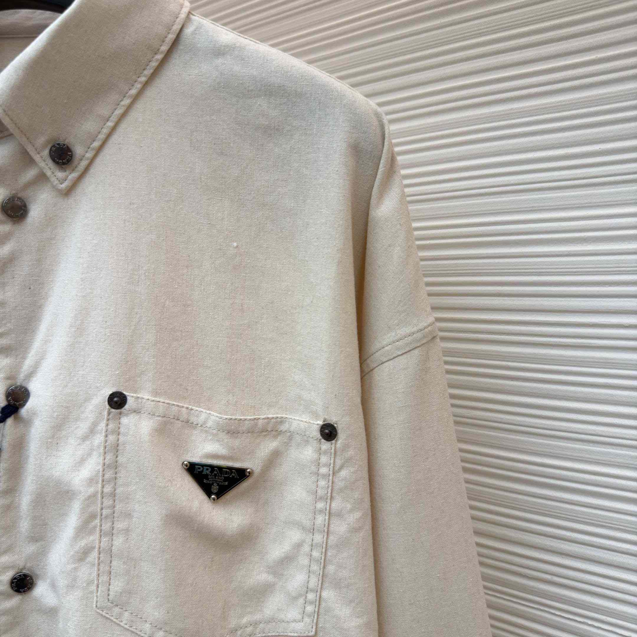 Prada Chambray Shirt - DesignerGu