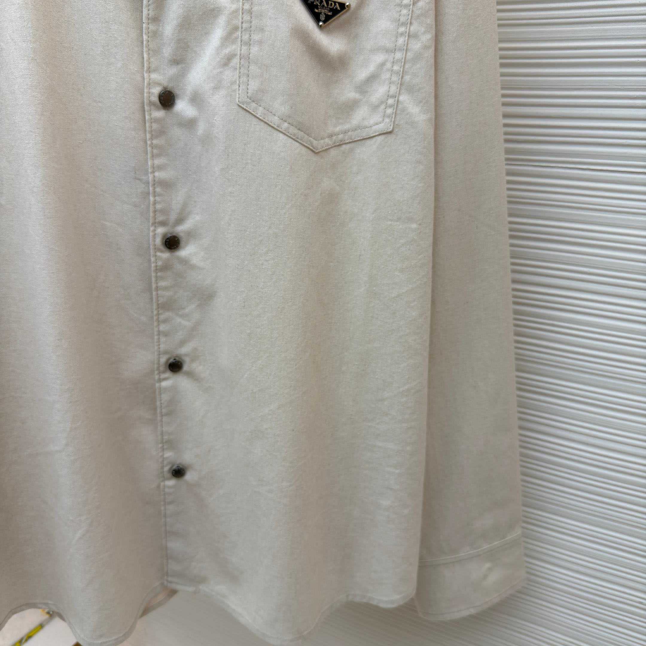 Prada Chambray Shirt - DesignerGu