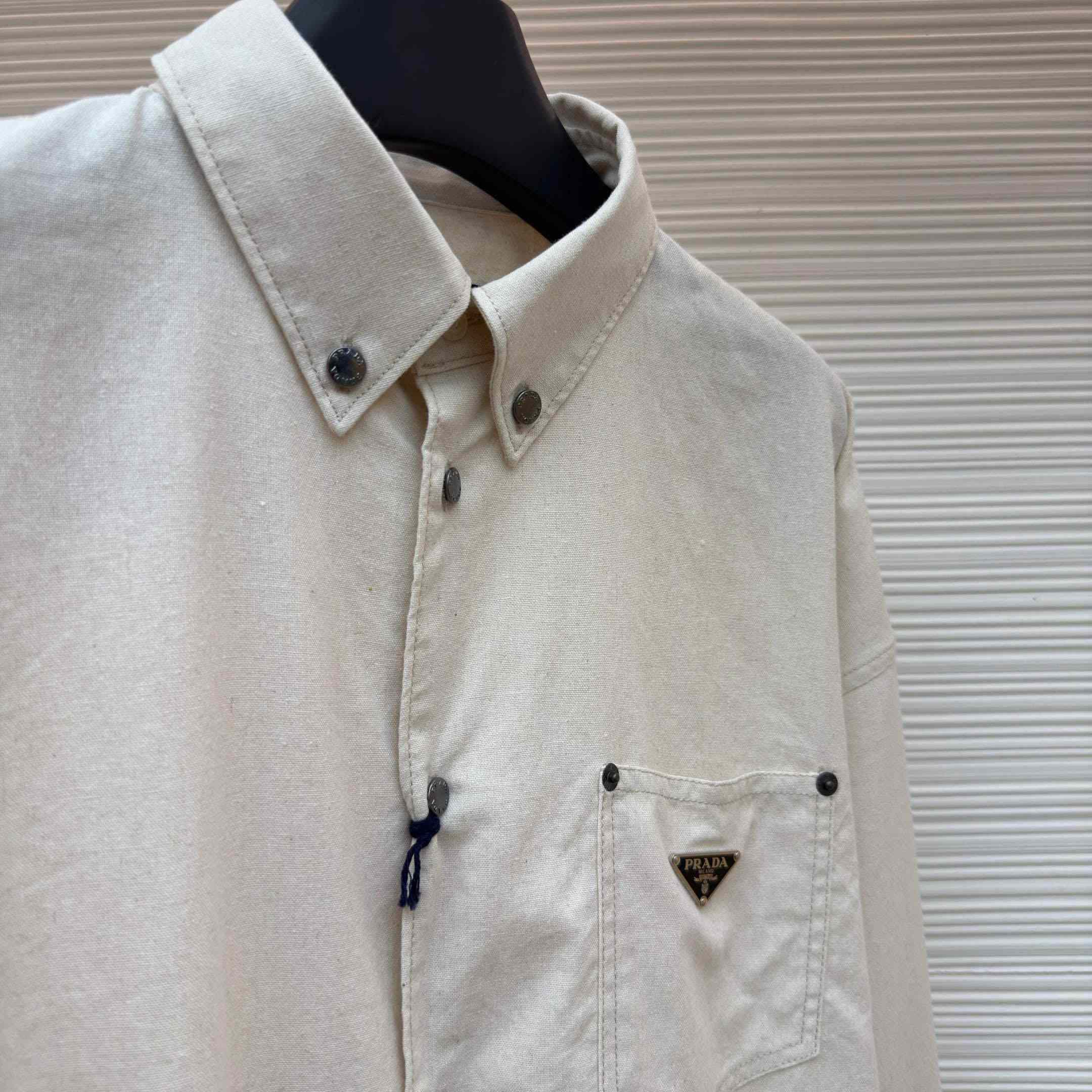 Prada Chambray Shirt - DesignerGu