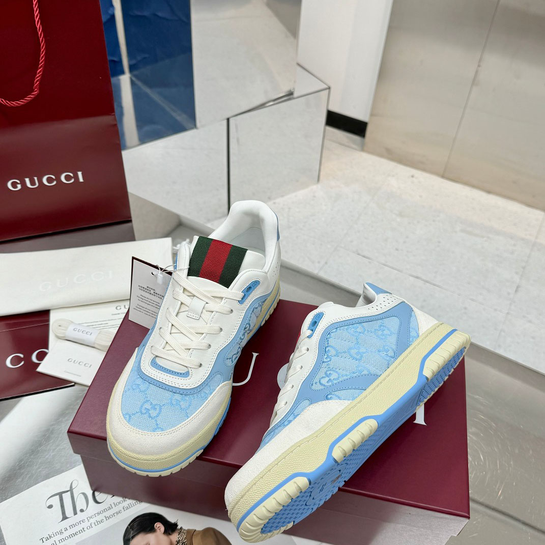 Gucci Re-Web Sneakers - DesignerGu