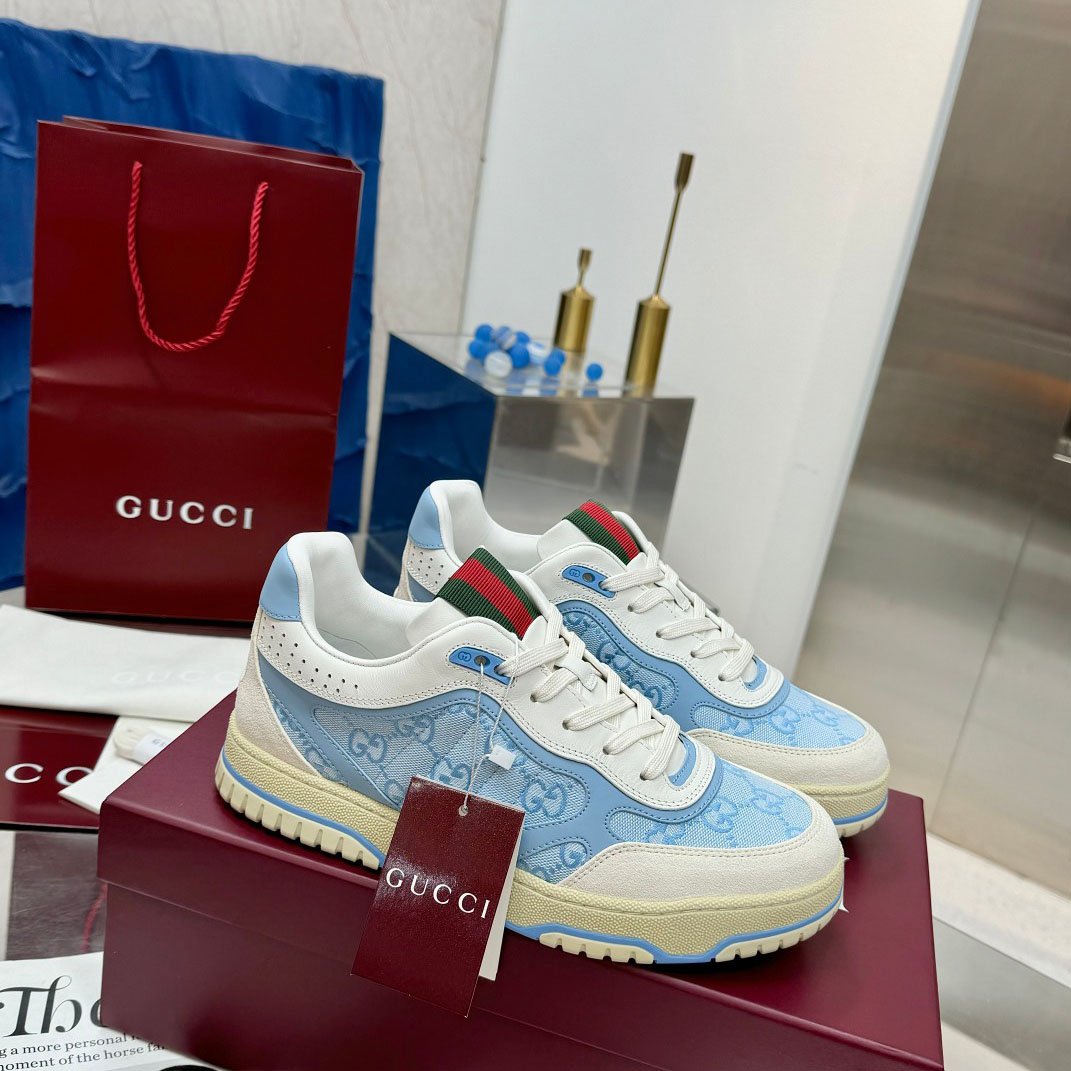 Gucci Re-Web Sneakers - DesignerGu