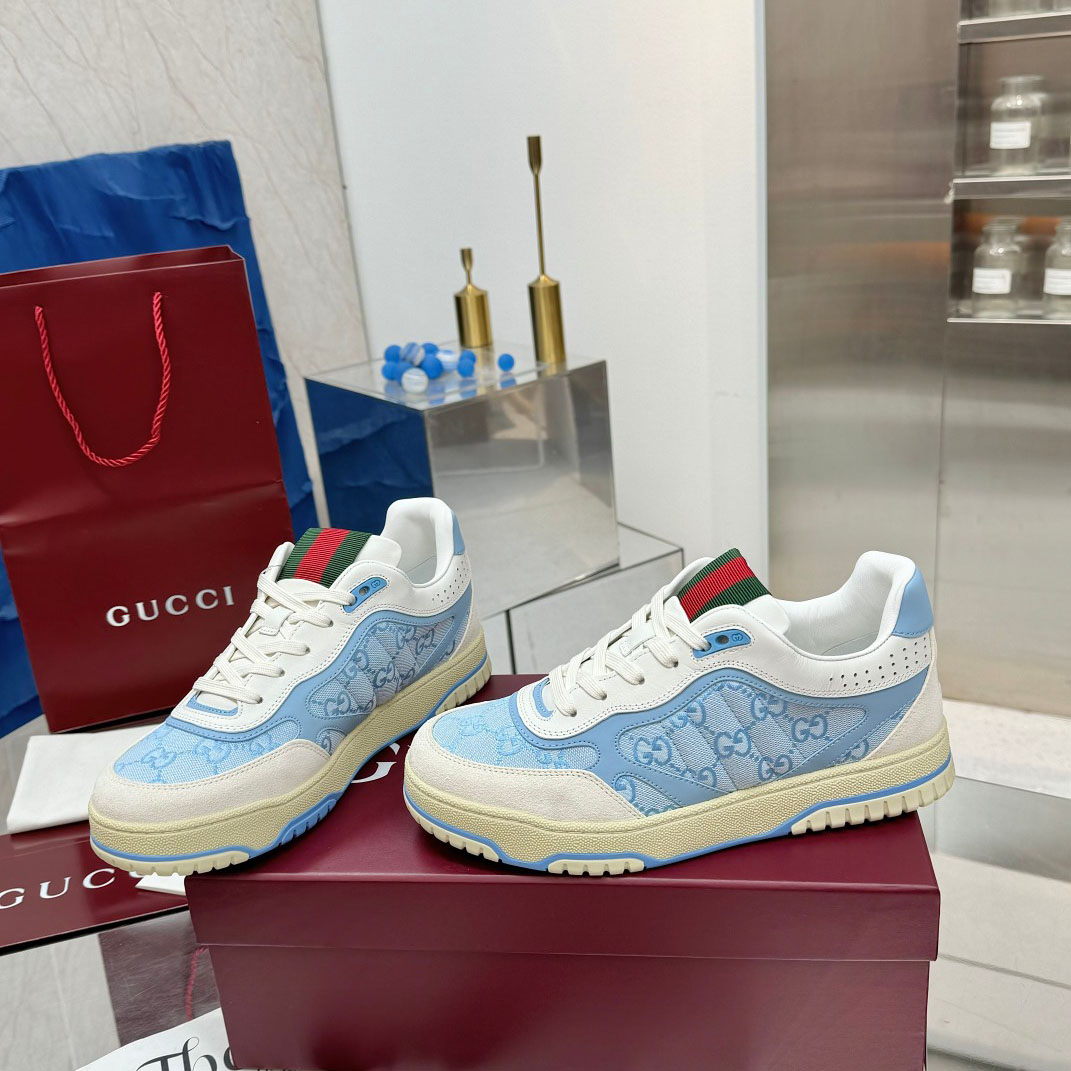Gucci Re-Web Sneakers - DesignerGu