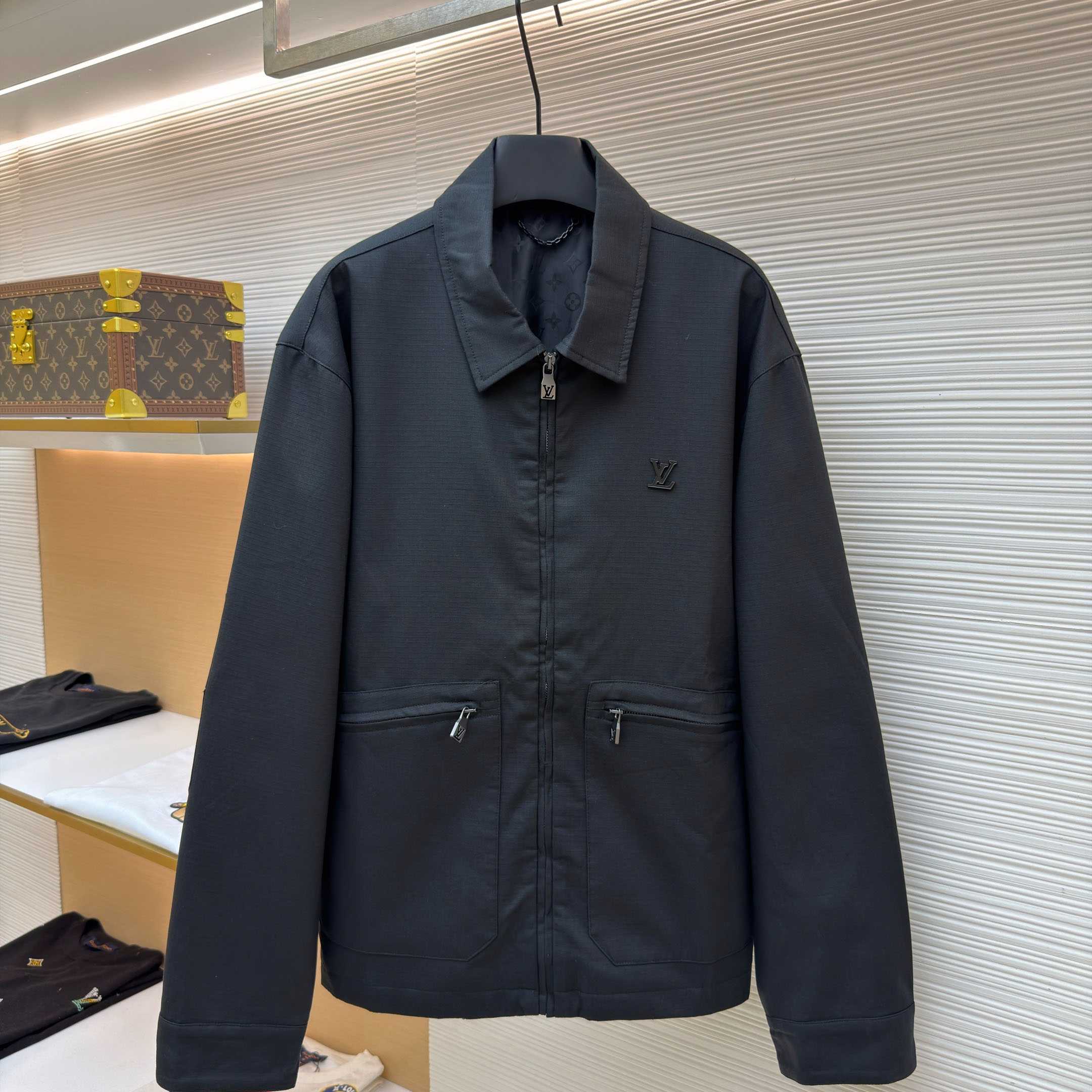 Louis Vuitton Cotton Ripstop Staff Jacket 1AJR64 - DesignerGu