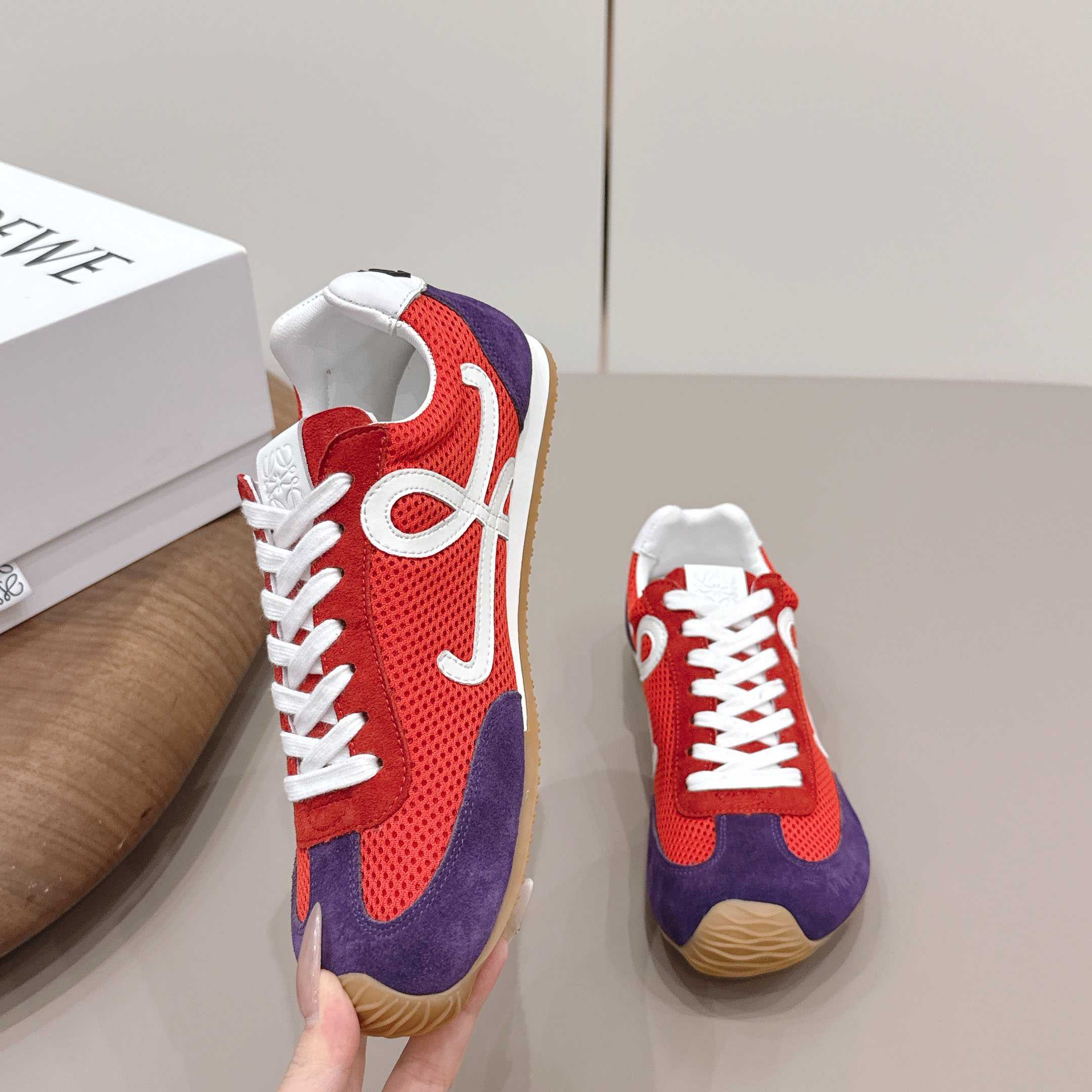 Loewe Ballet Runner 2.0 In Suede And Mesh - DesignerGu