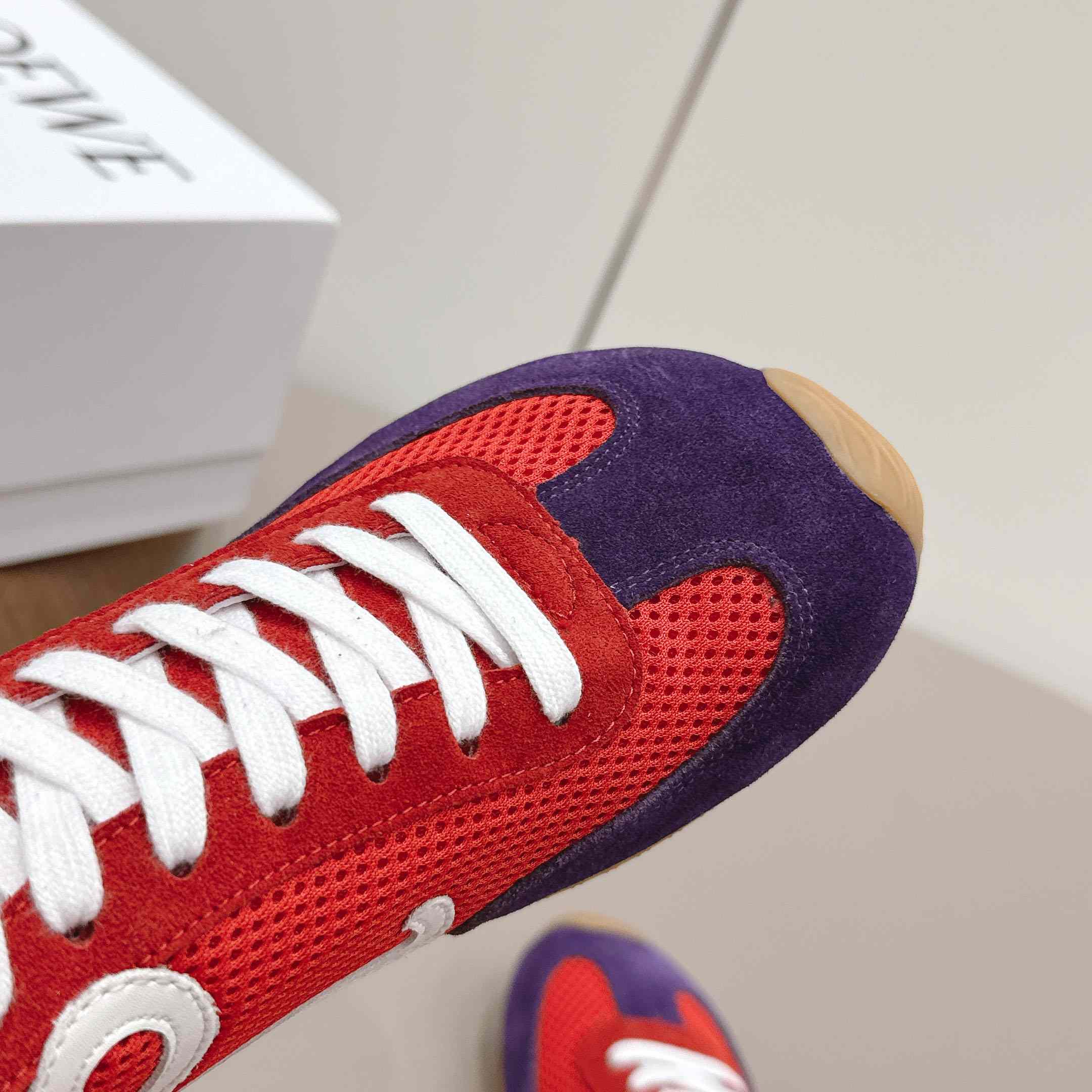 Loewe Ballet Runner 2.0 In Suede And Mesh - DesignerGu