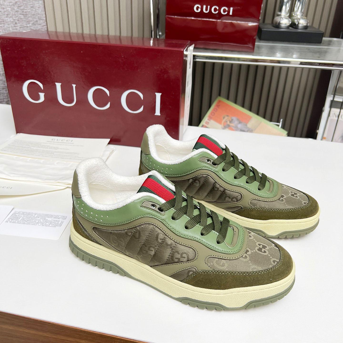 Gucci Re-Web Sneakers - DesignerGu