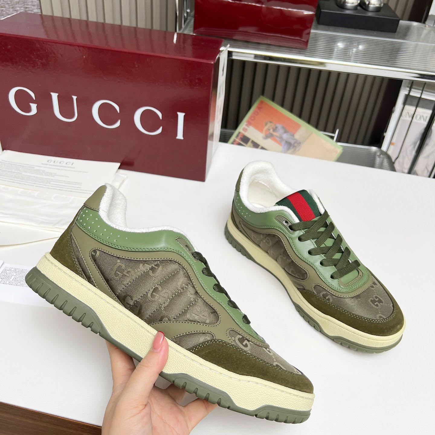 Gucci Re-Web Sneakers - DesignerGu