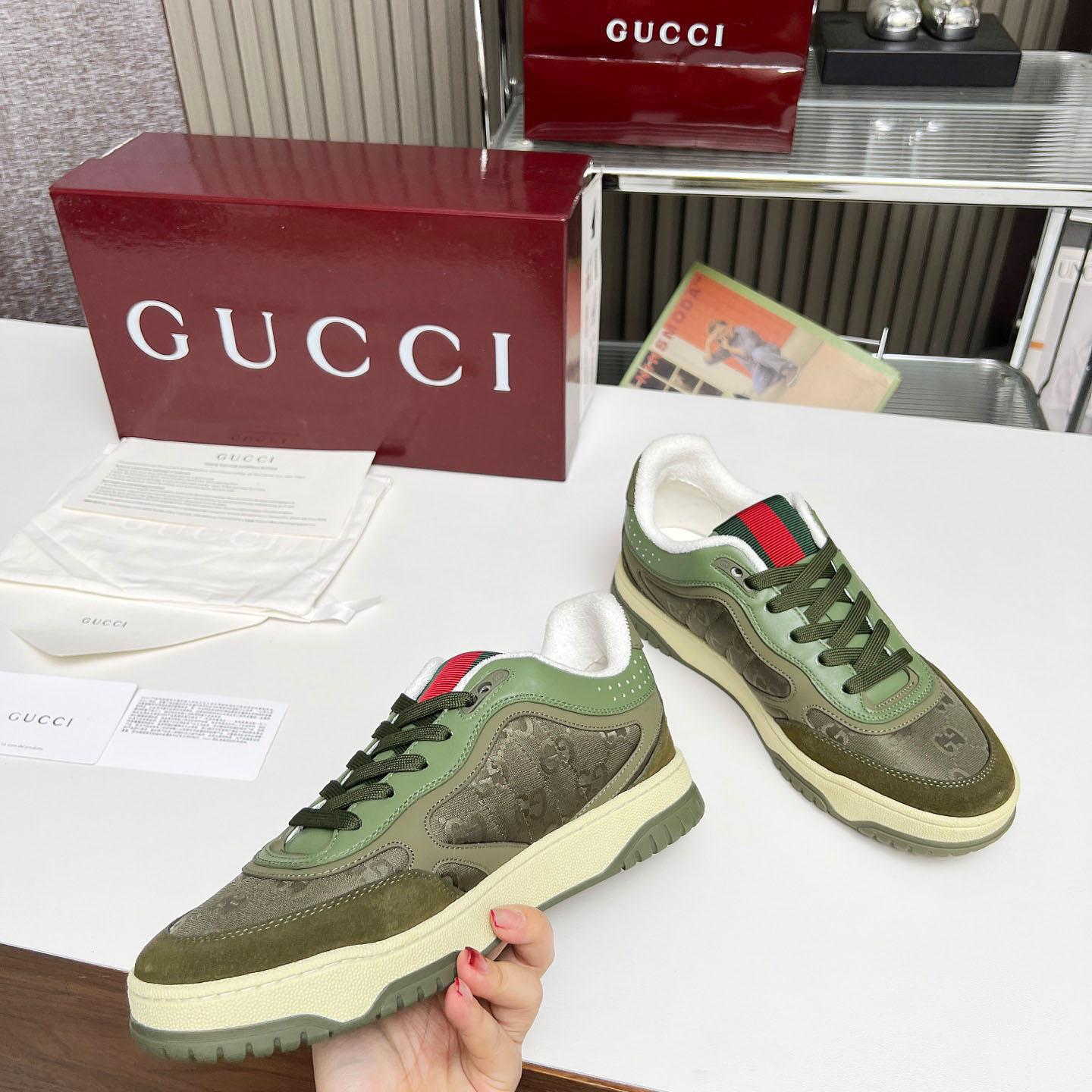 Gucci Re-Web Sneakers - DesignerGu