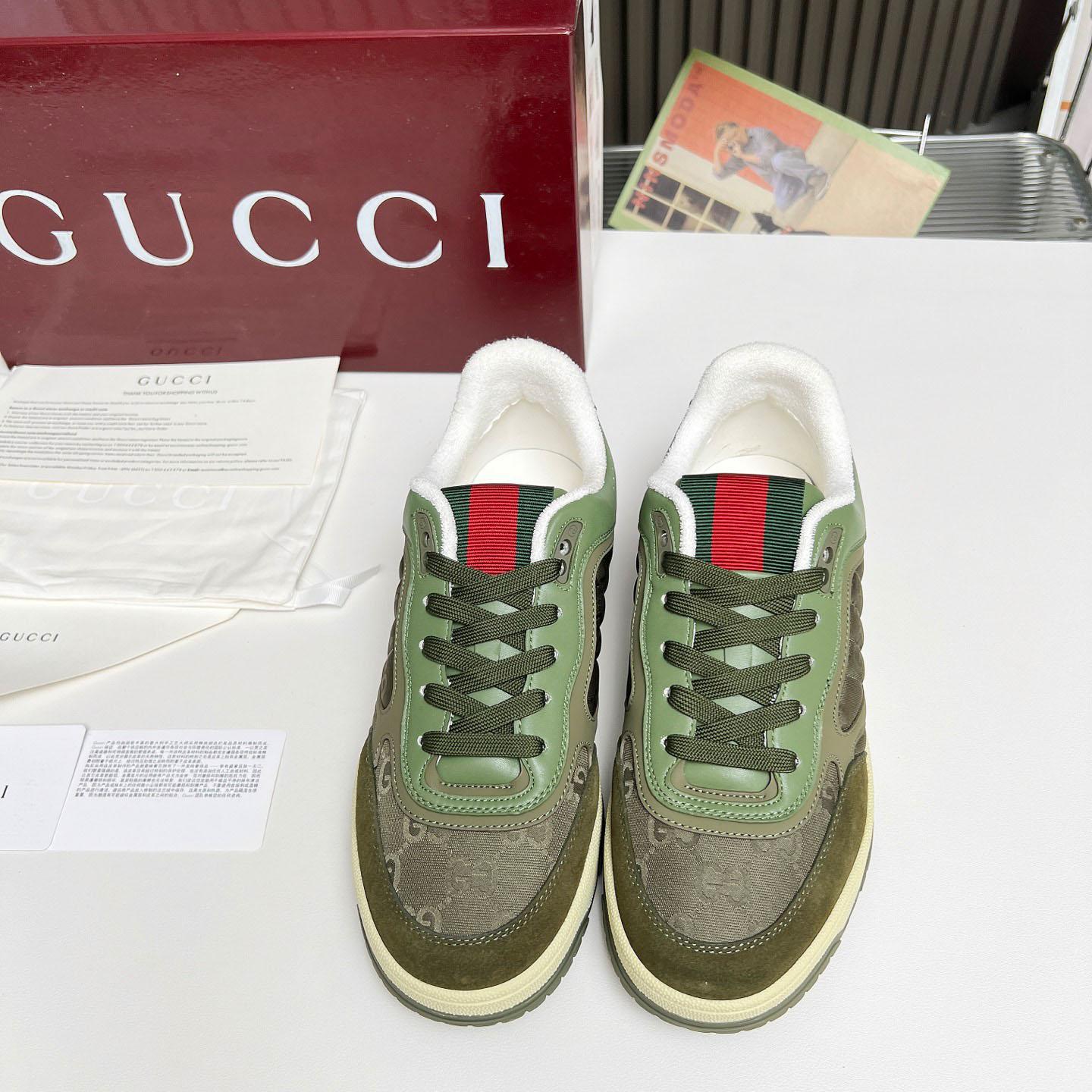 Gucci Re-Web Sneakers - DesignerGu
