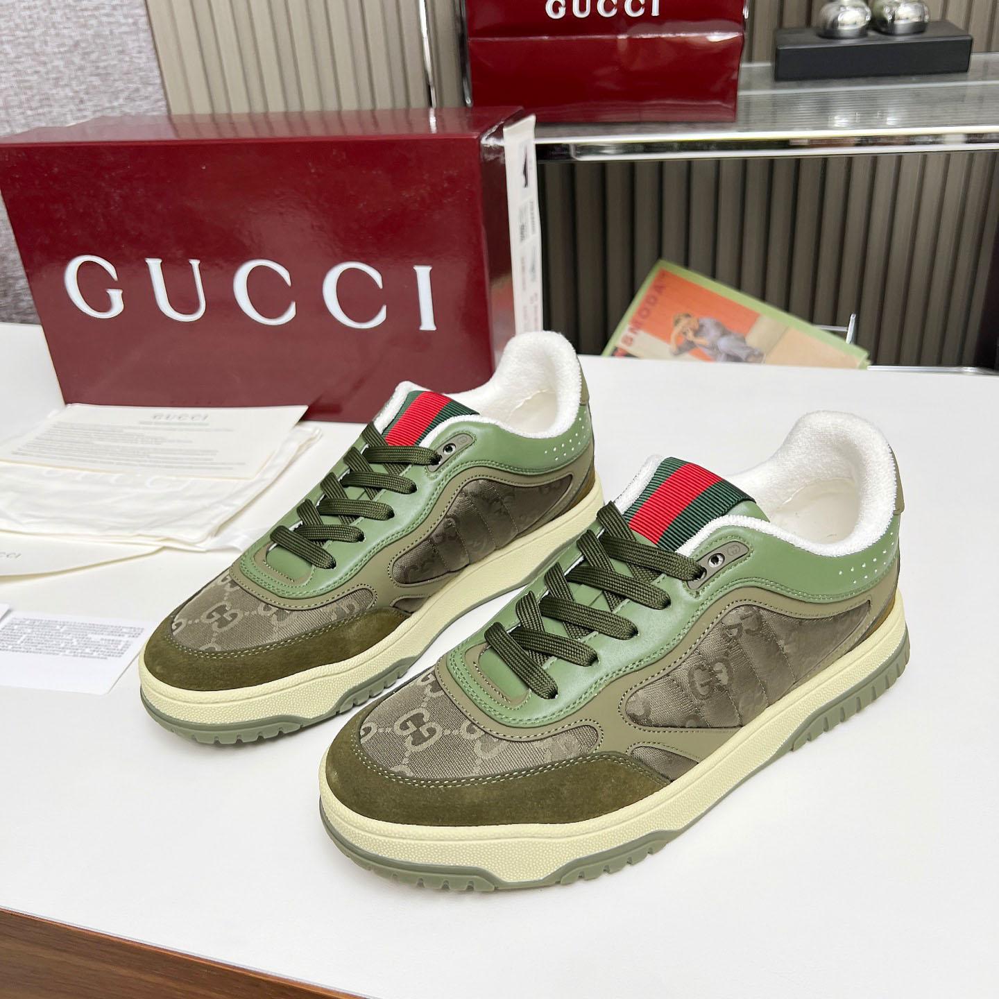 Gucci Re-Web Sneakers - DesignerGu
