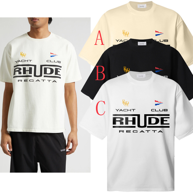 Rhude Regatta Club Tee - DesignerGu