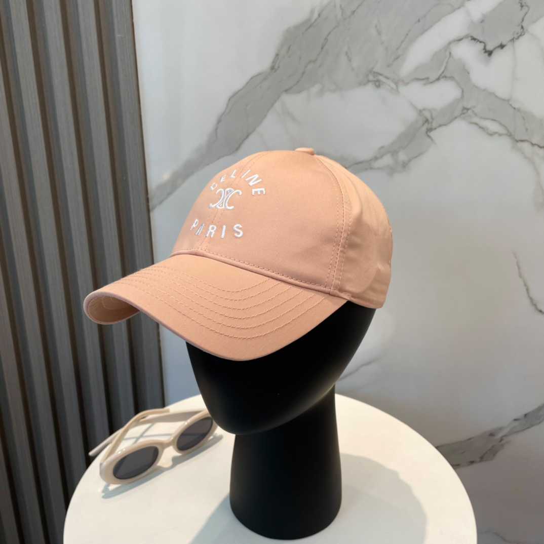 Celine Paris Triomphe Embroidered Baseball Cap  - DesignerGu