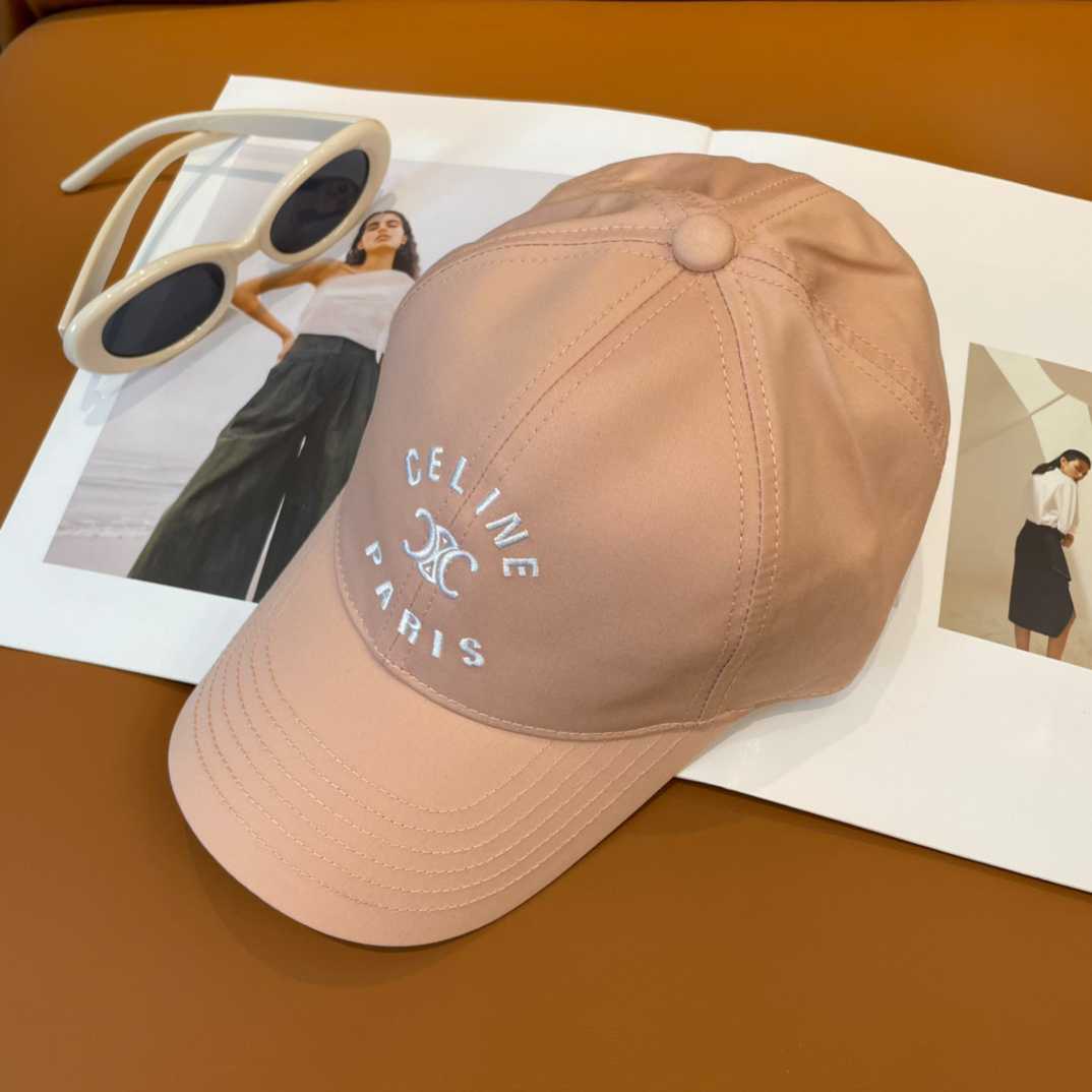 Celine Paris Triomphe Embroidered Baseball Cap  - DesignerGu