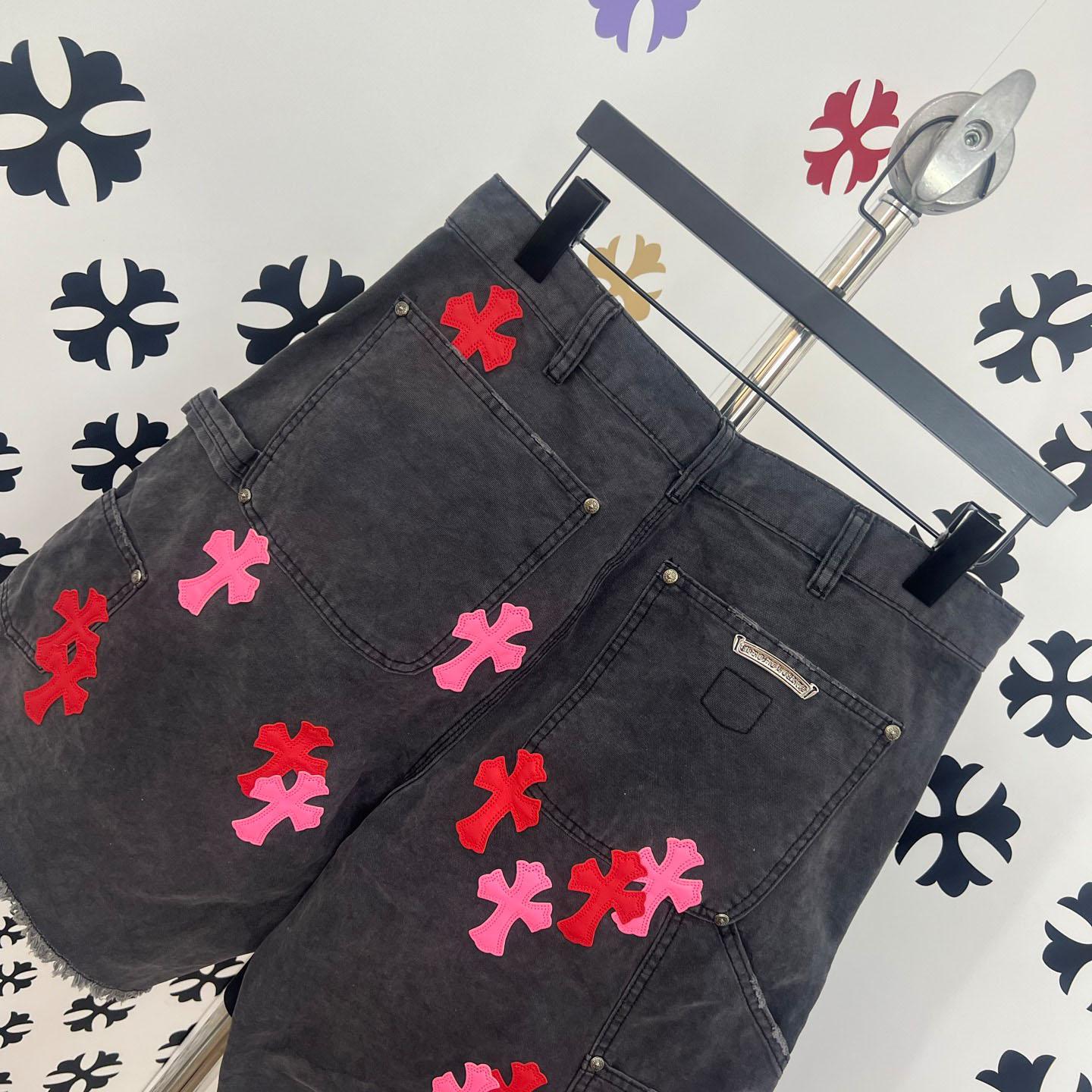 Chrome Hearts Denim Shorts - DesignerGu