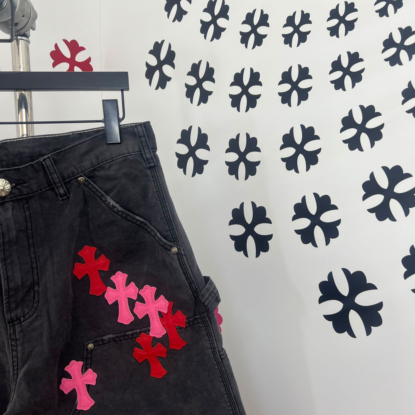 Chrome Hearts Denim Shorts - DesignerGu