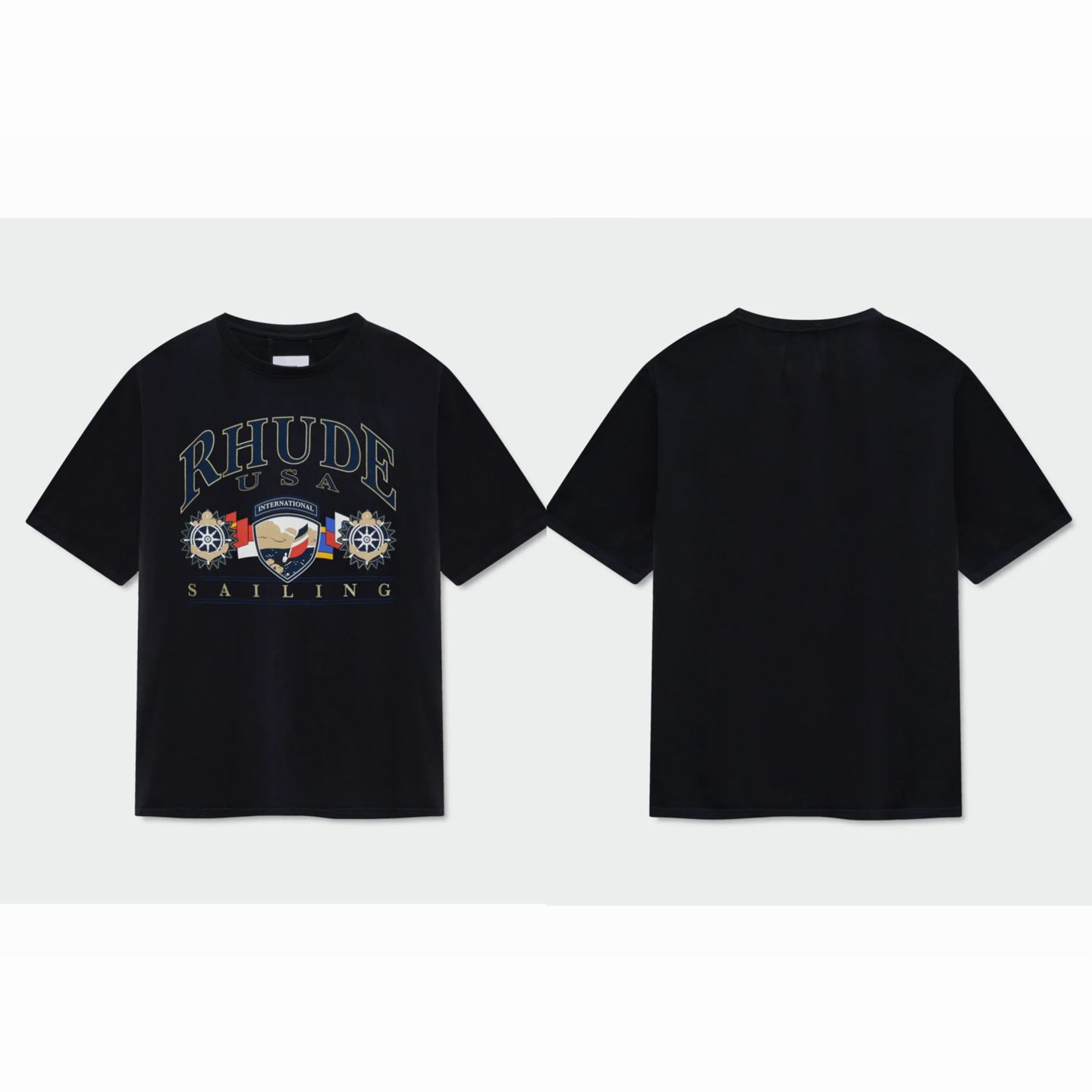 Rhude USA Sailing Icon T-shirt - DesignerGu