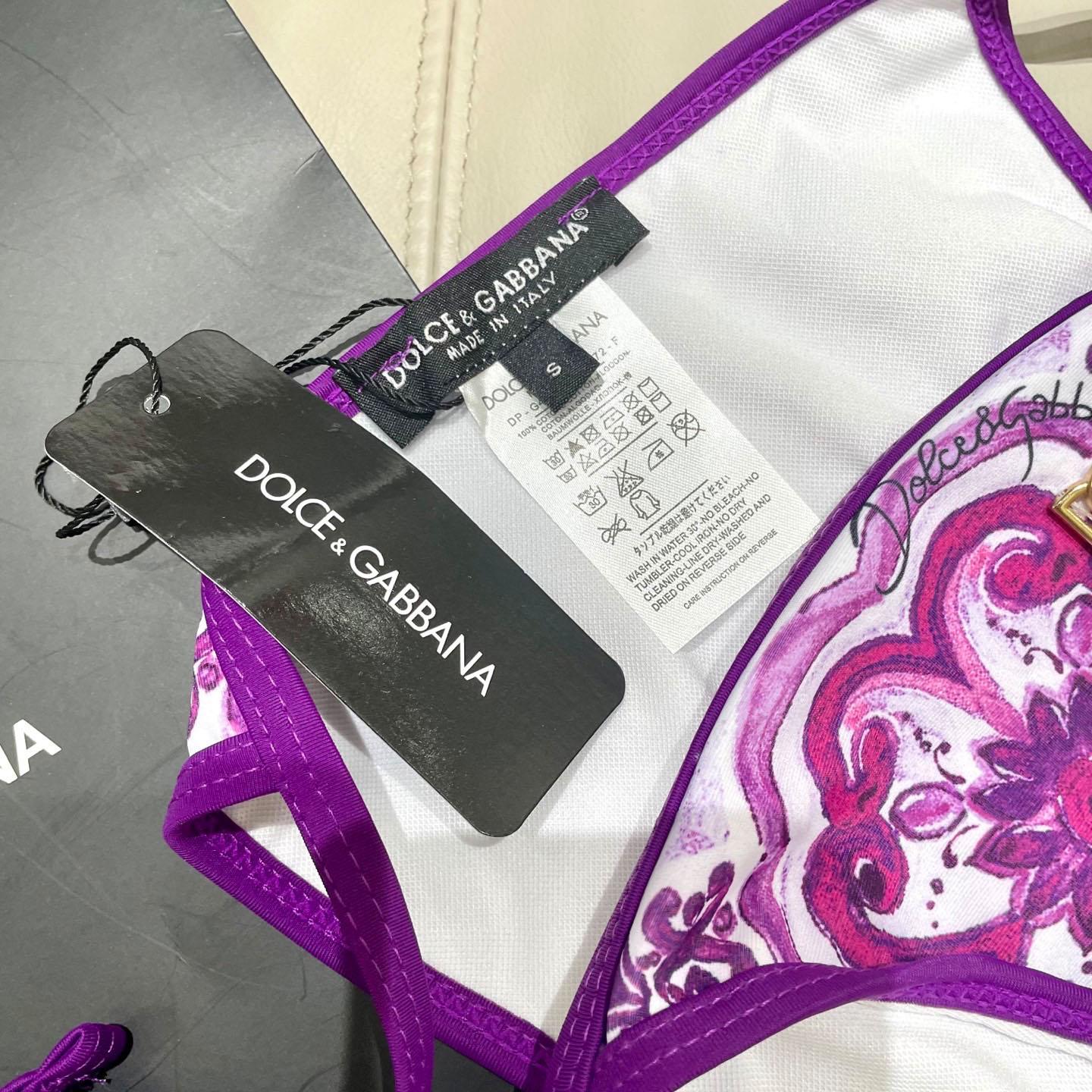 Dolce & Gabbana Two-piece Swimsuit - DesignerGu