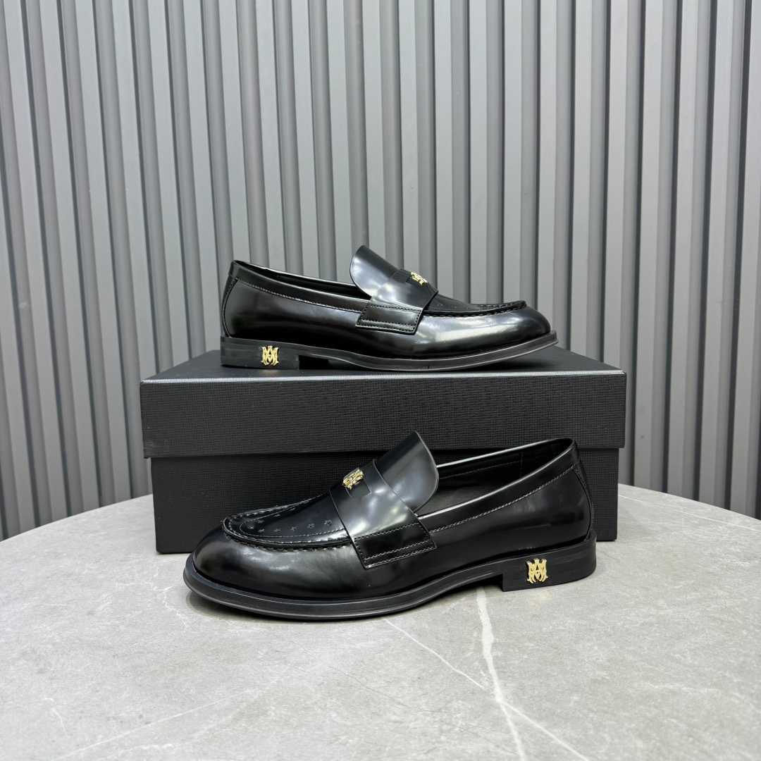 Amiri Leather Loafers - DesignerGu