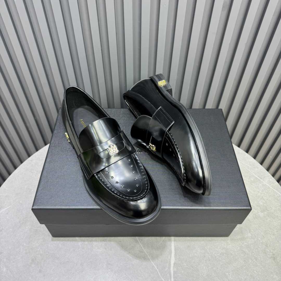 Amiri Leather Loafers - DesignerGu