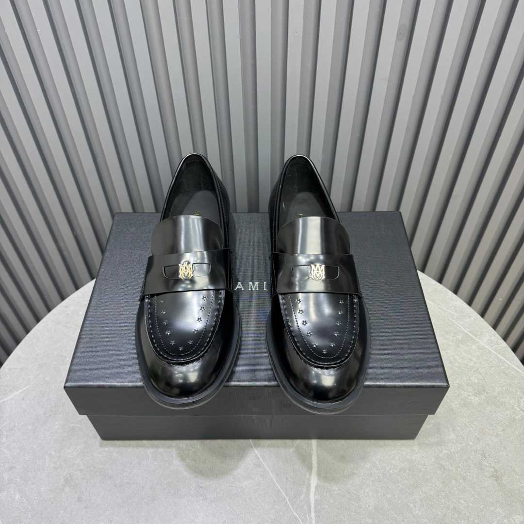 Amiri Leather Loafers - DesignerGu