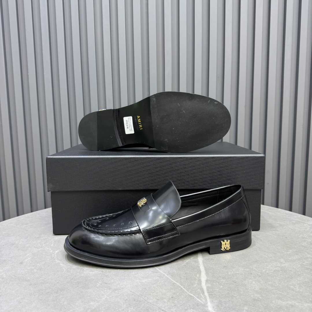 Amiri Leather Loafers - DesignerGu