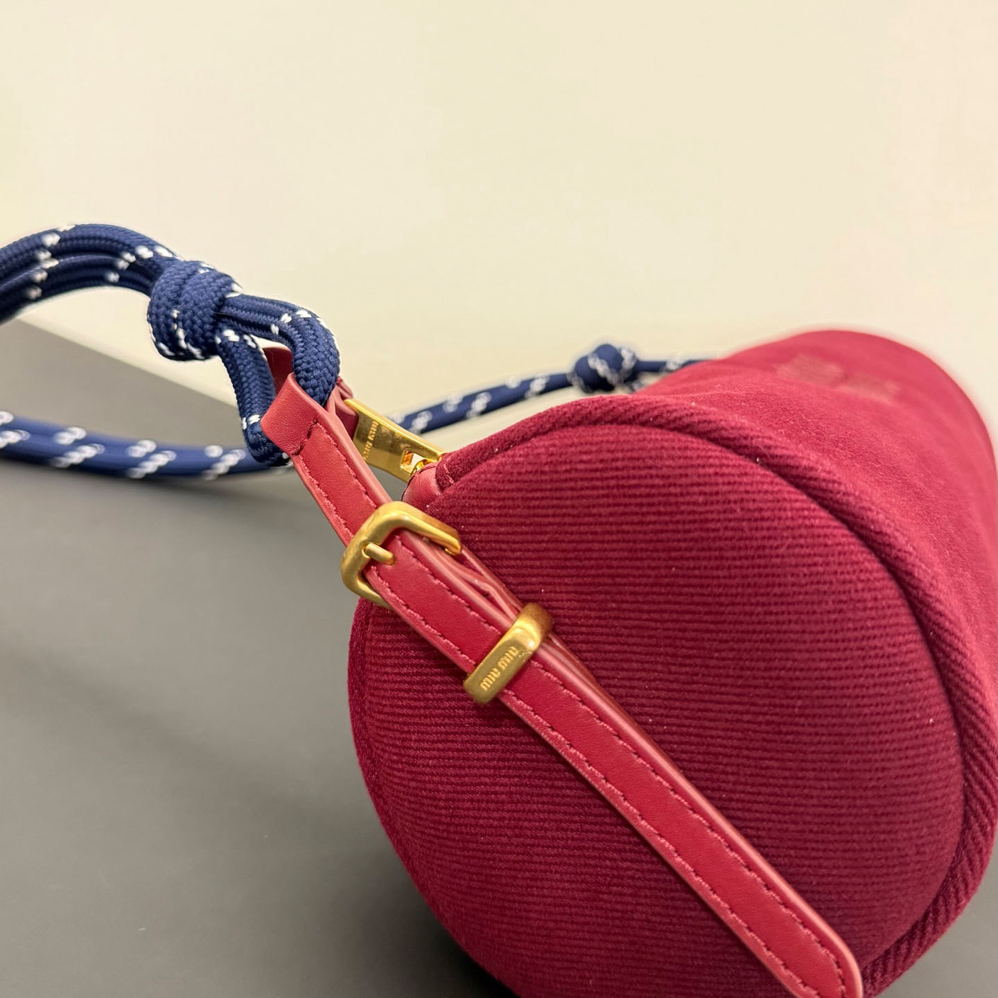 Miu Miu Gabardine Pouch - DesignerGu