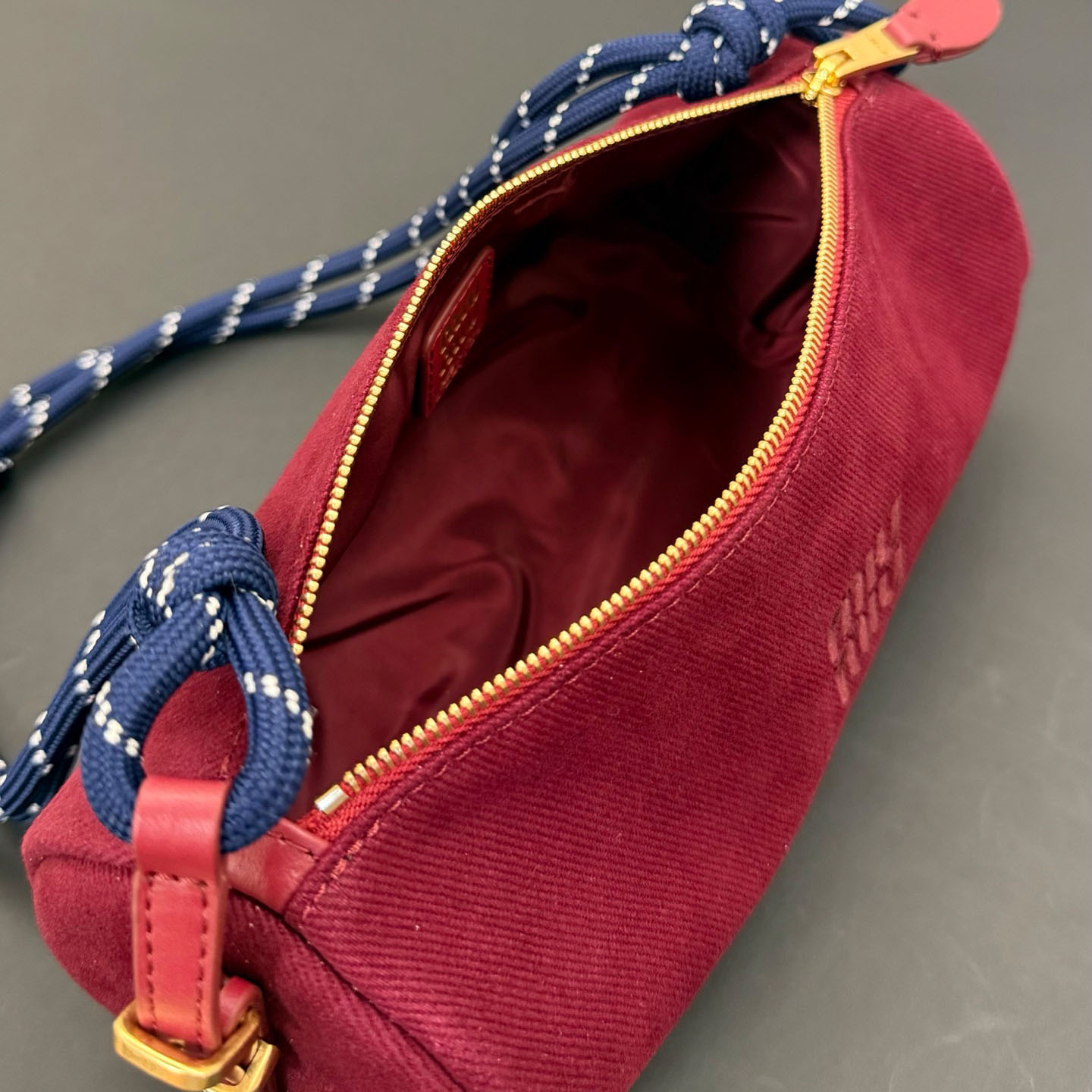 Miu Miu Gabardine Pouch - DesignerGu
