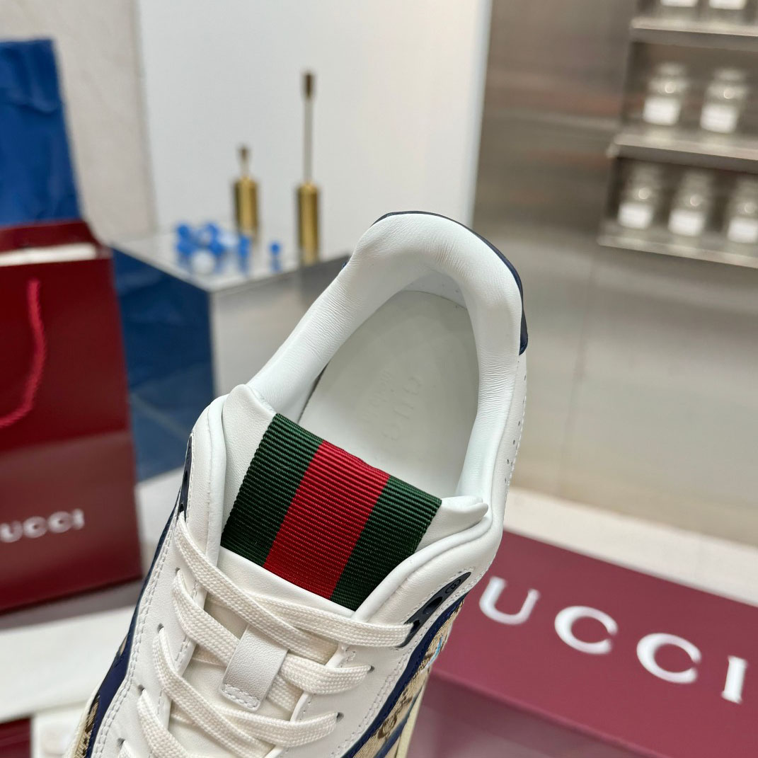 Gucci Re-Web Sneakers - DesignerGu