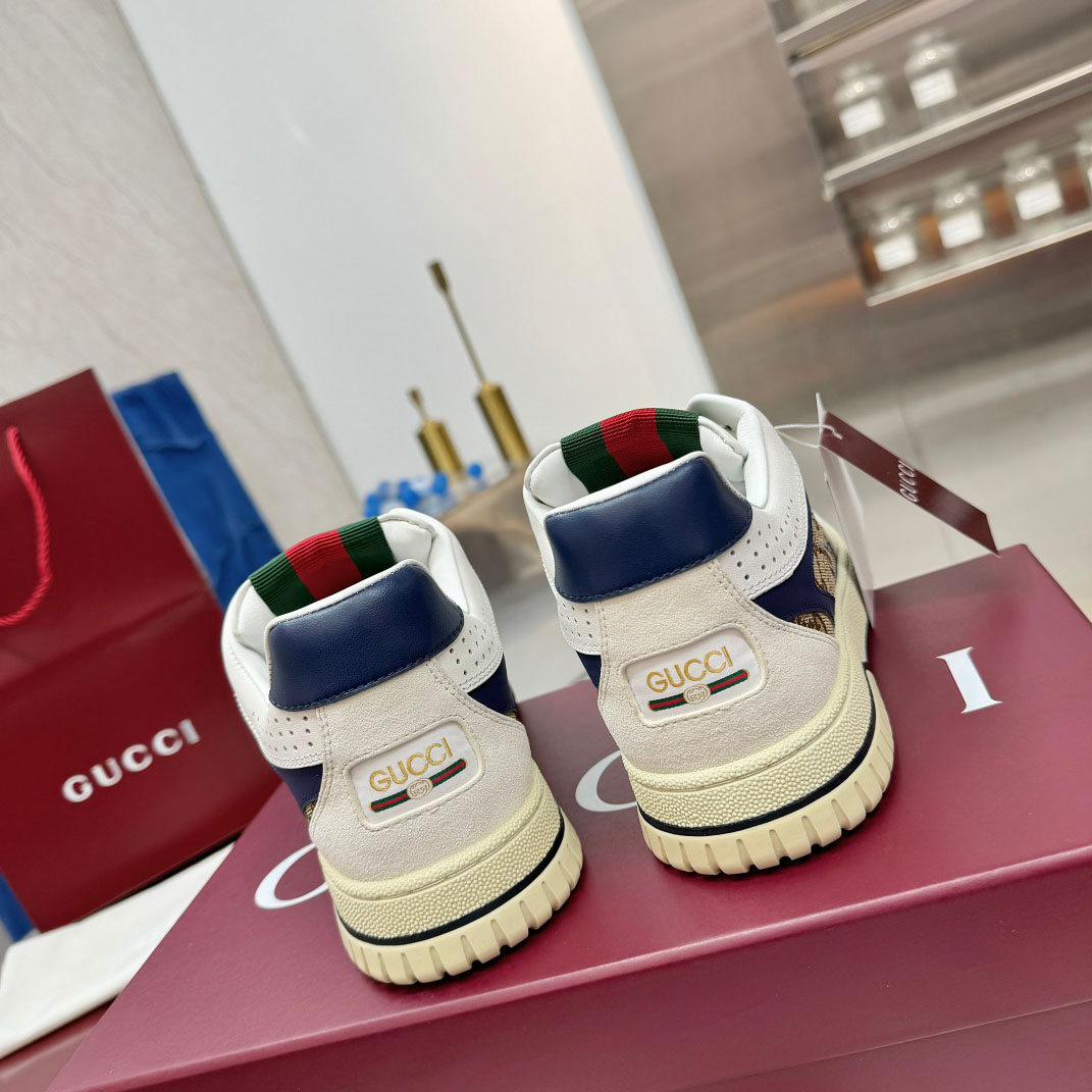 Gucci Re-Web Sneakers - DesignerGu