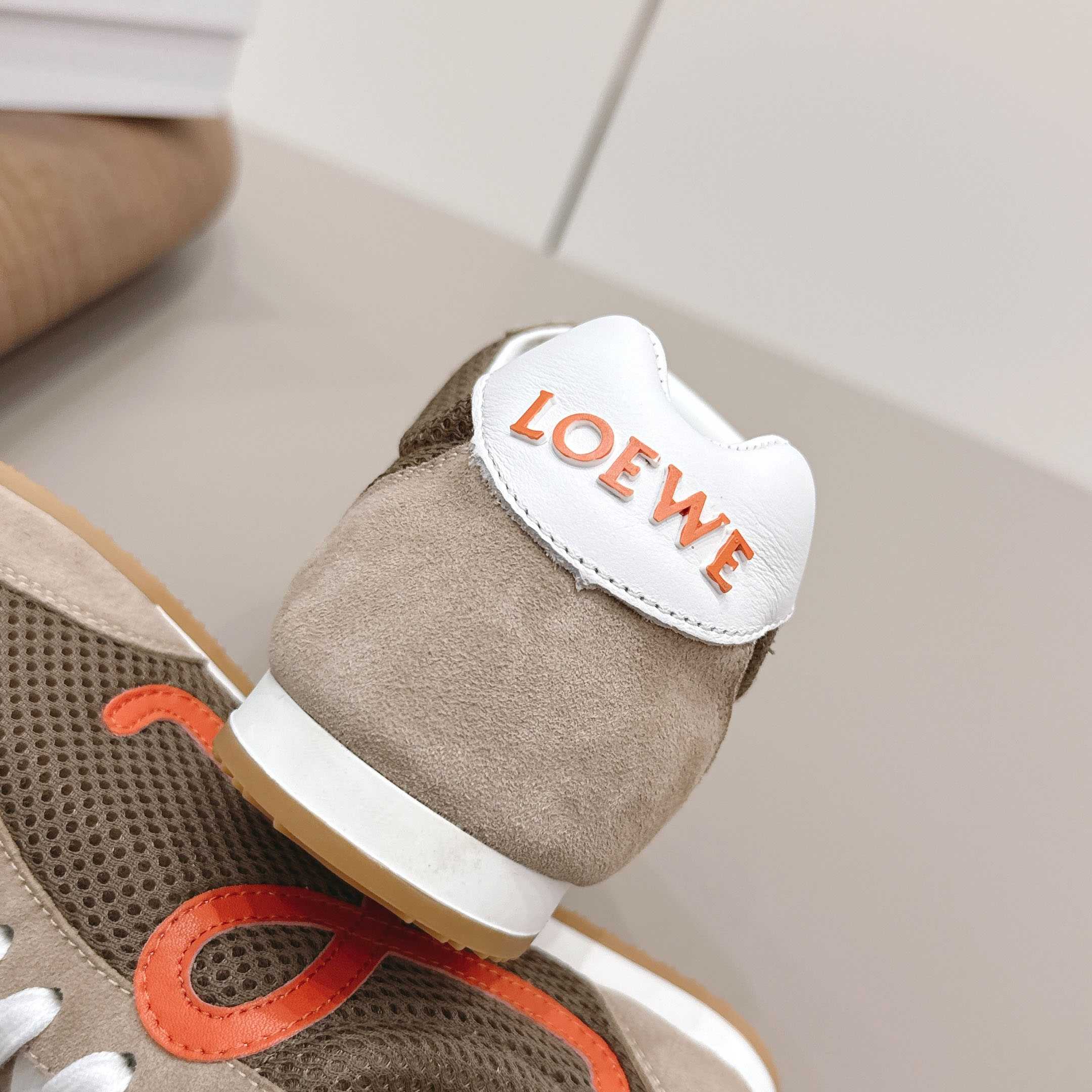 Loewe Ballet Runner 2.0 In Suede And Mesh - DesignerGu