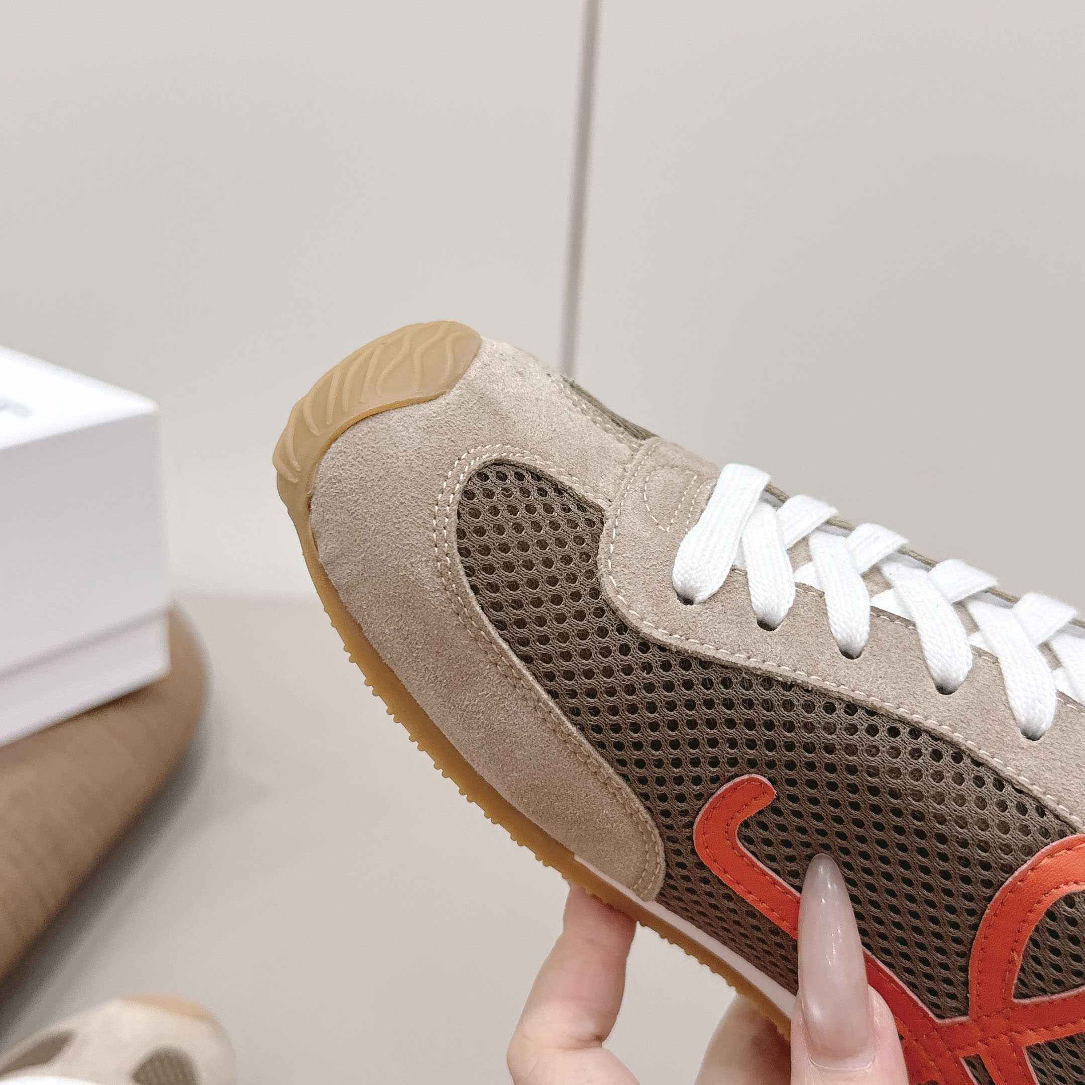 Loewe Ballet Runner 2.0 In Suede And Mesh - DesignerGu