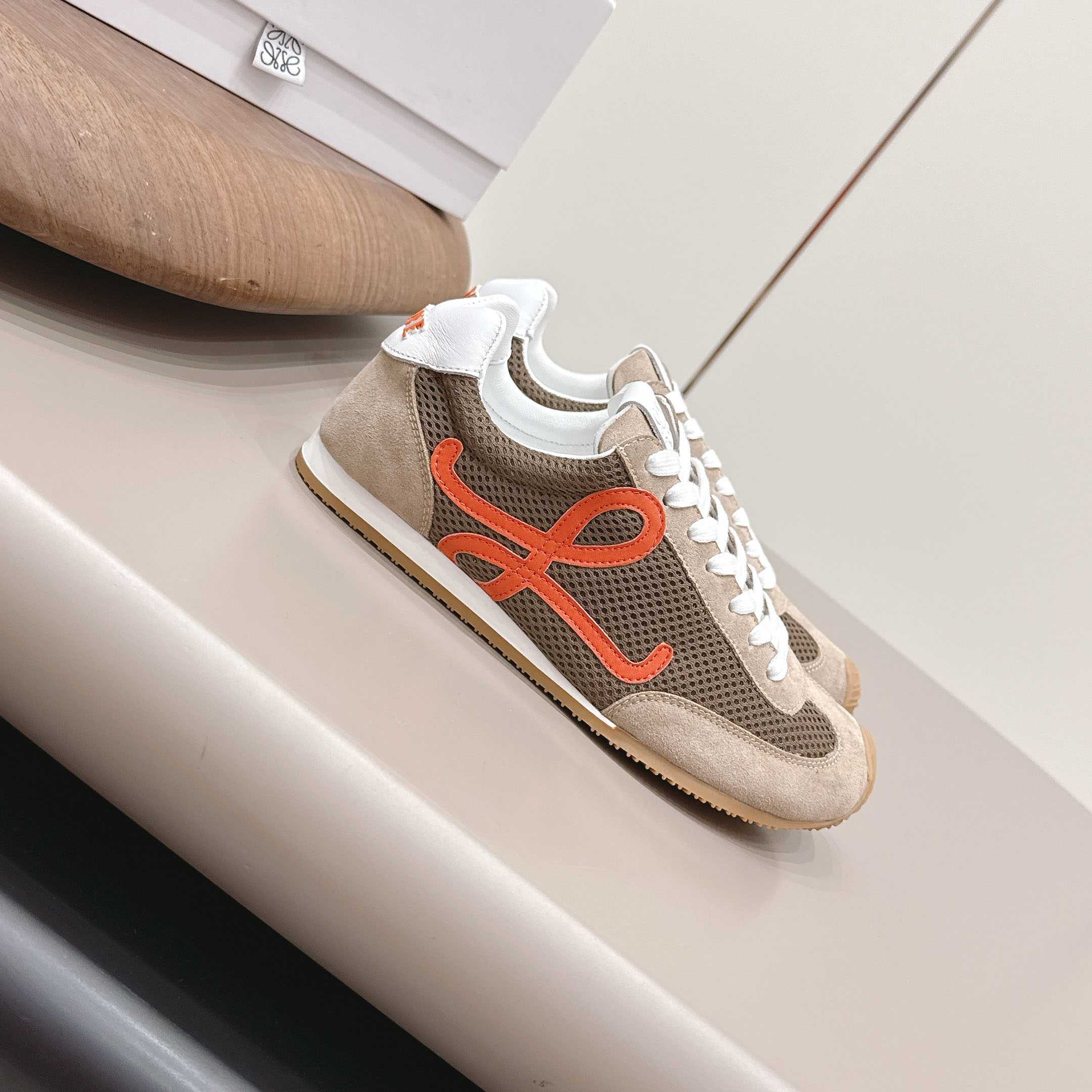 Loewe Ballet Runner 2.0 In Suede And Mesh - DesignerGu