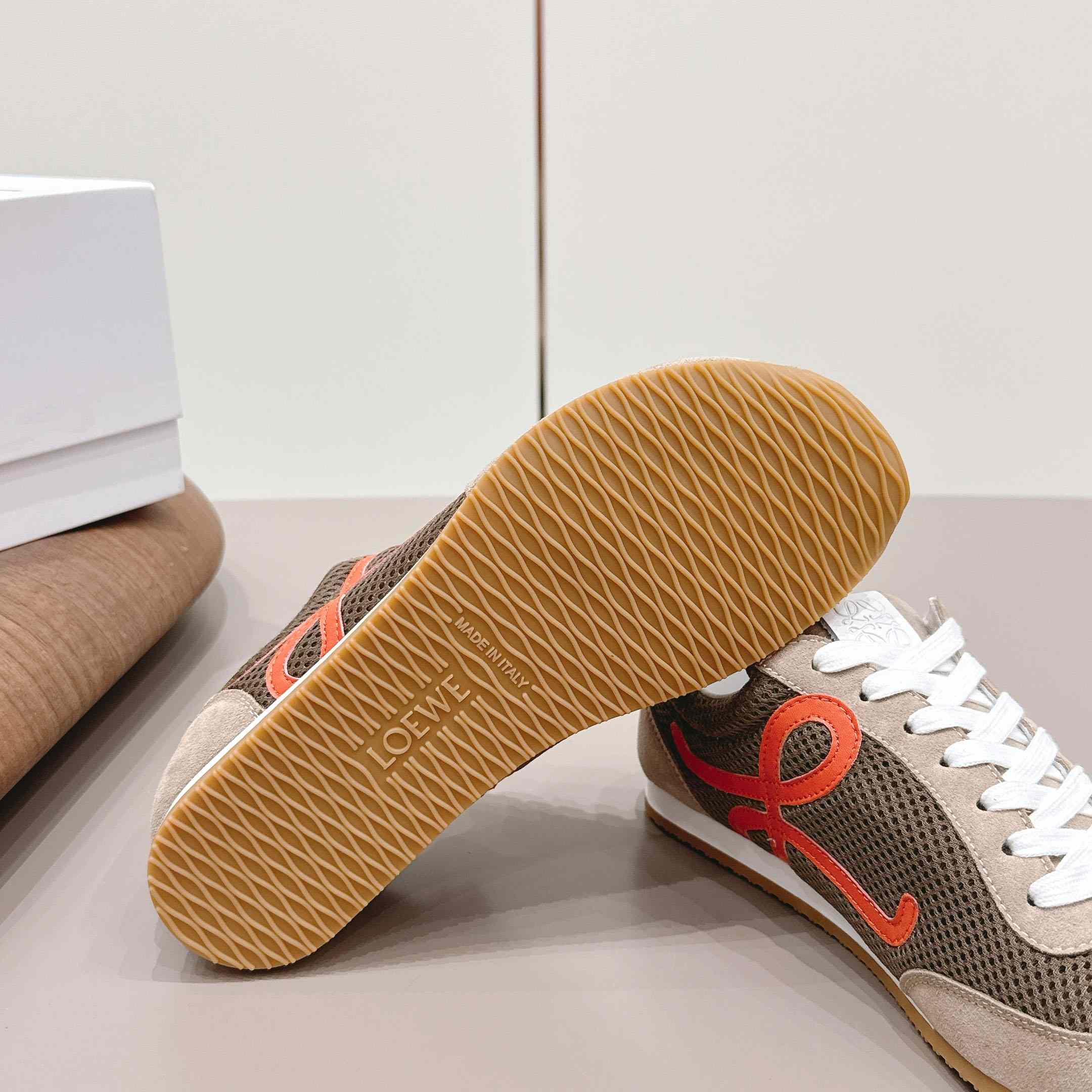 Loewe Ballet Runner 2.0 In Suede And Mesh - DesignerGu