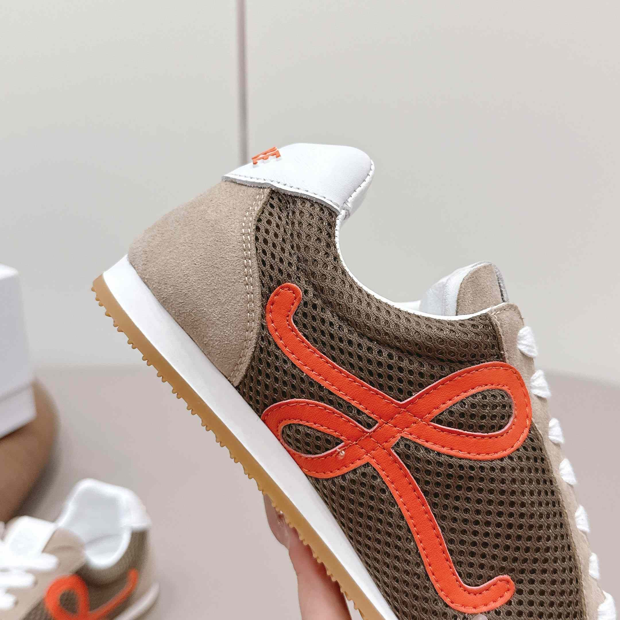Loewe Ballet Runner 2.0 In Suede And Mesh - DesignerGu