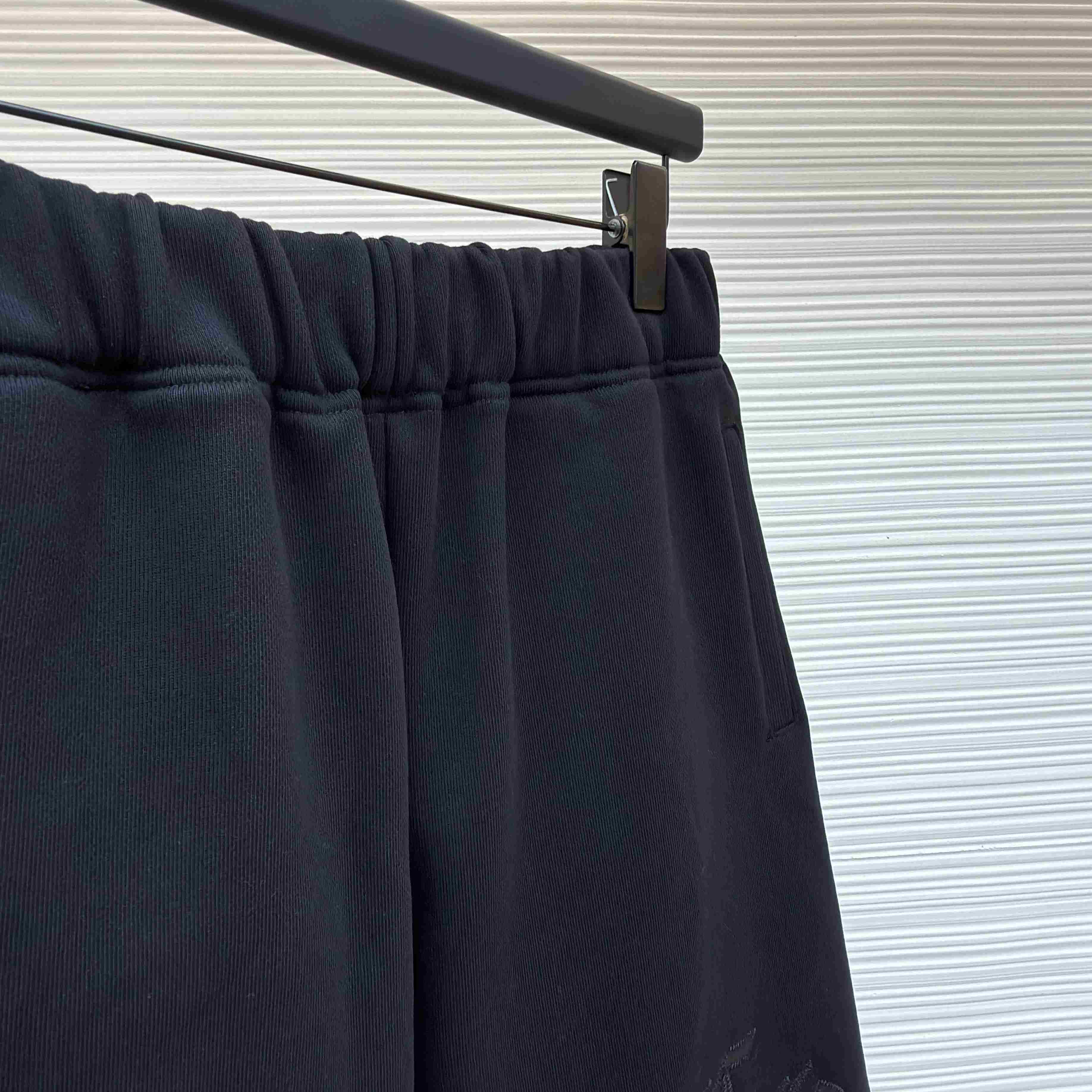 Chrome Hearts 711 Nylon CH Sweatshorts 'Black' - DesignerGu