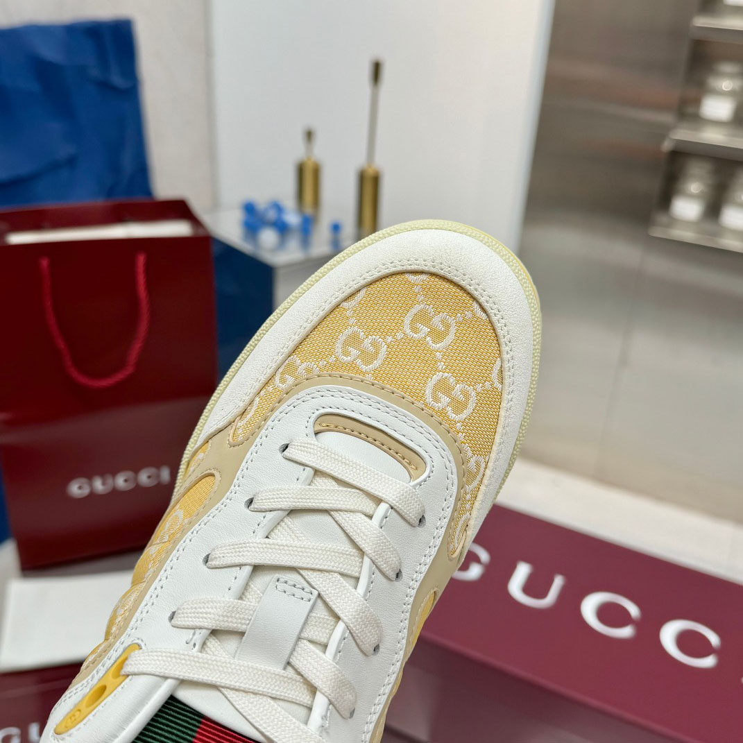 Gucci Re-Web Sneakers - DesignerGu