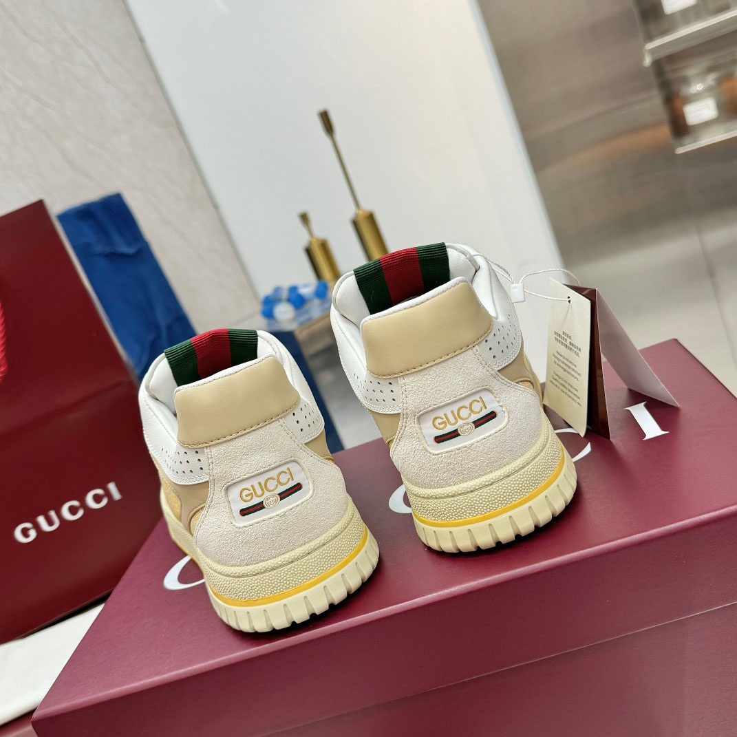Gucci Re-Web Sneakers - DesignerGu