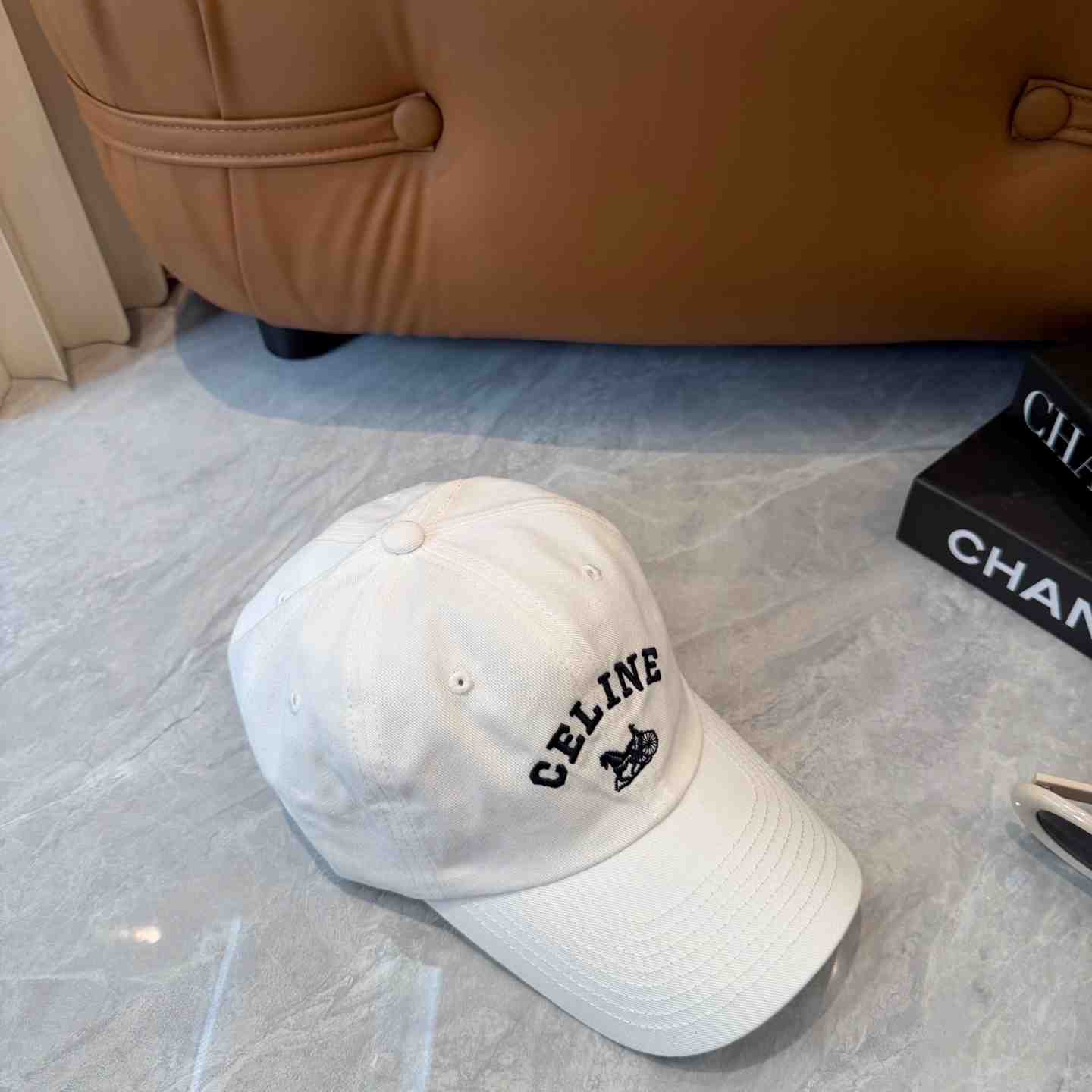 Celine Richelieu Cap IN Cotton Twill - DesignerGu