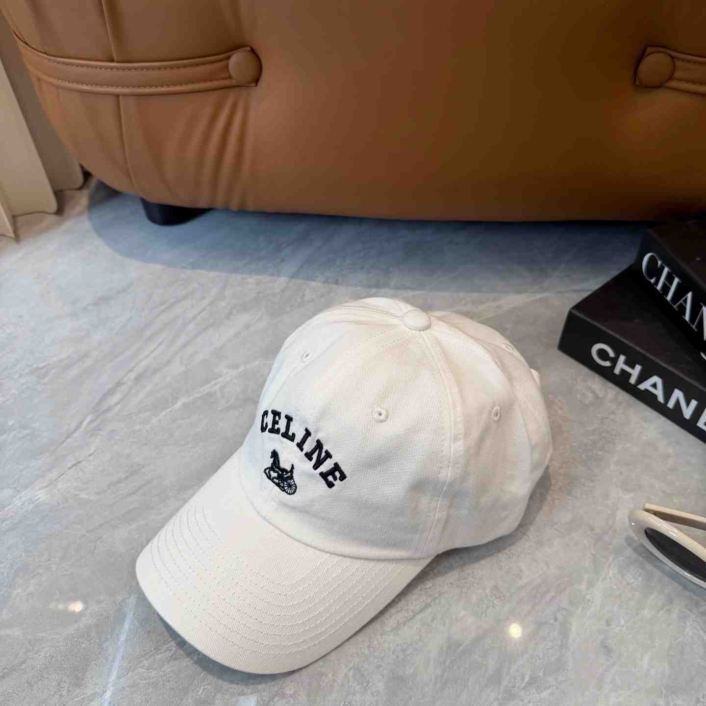 Celine Richelieu Cap IN Cotton Twill - DesignerGu