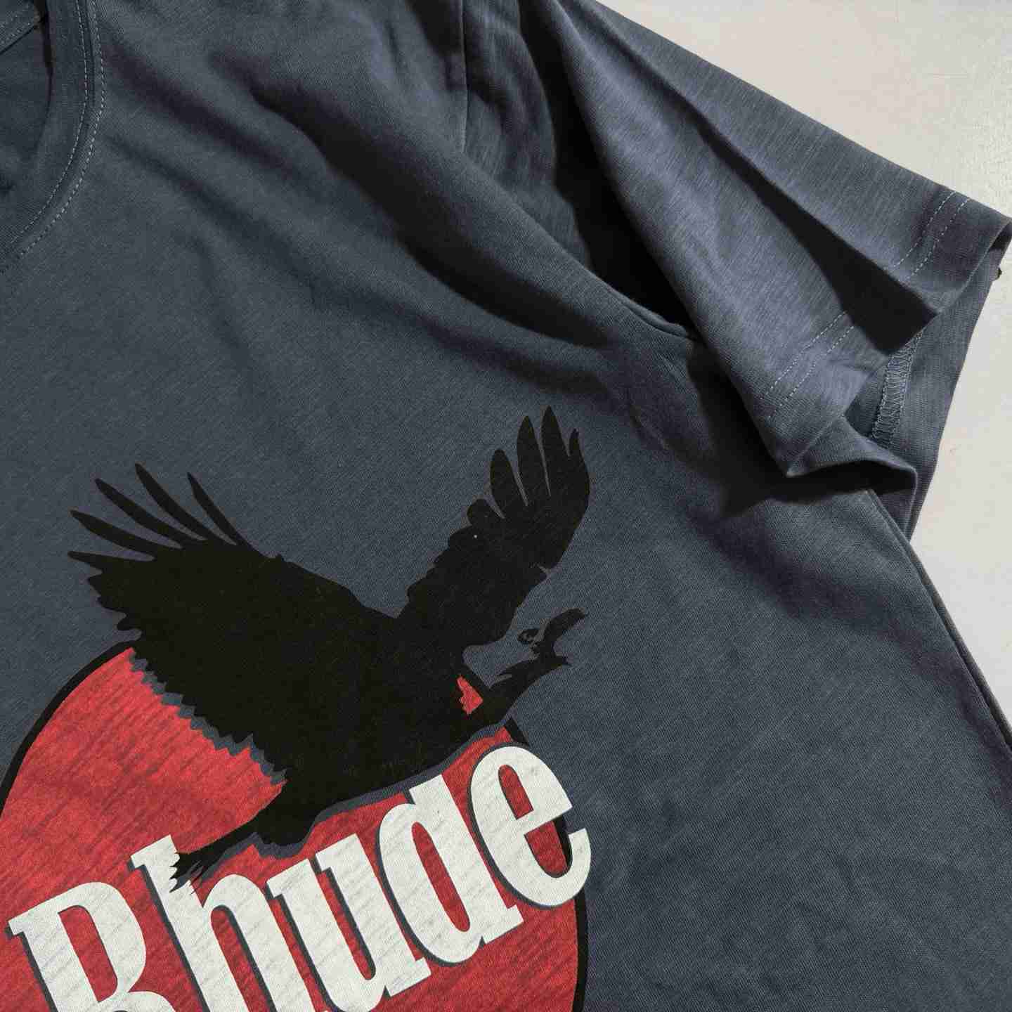 Rhude Eagle Logo Tee - DesignerGu