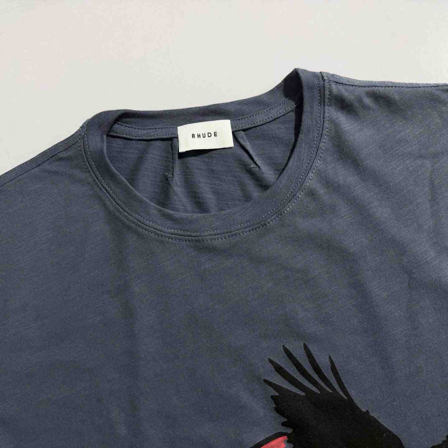 Rhude Eagle Logo Tee - DesignerGu